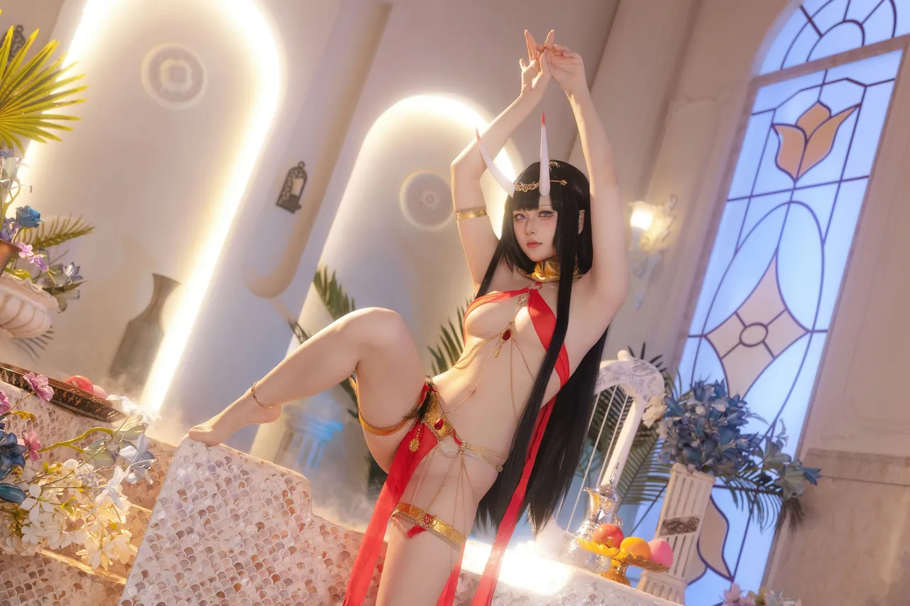 屿鱼Yukako - 碧蓝航线 能代 赤纱浴影-erohere1.webp