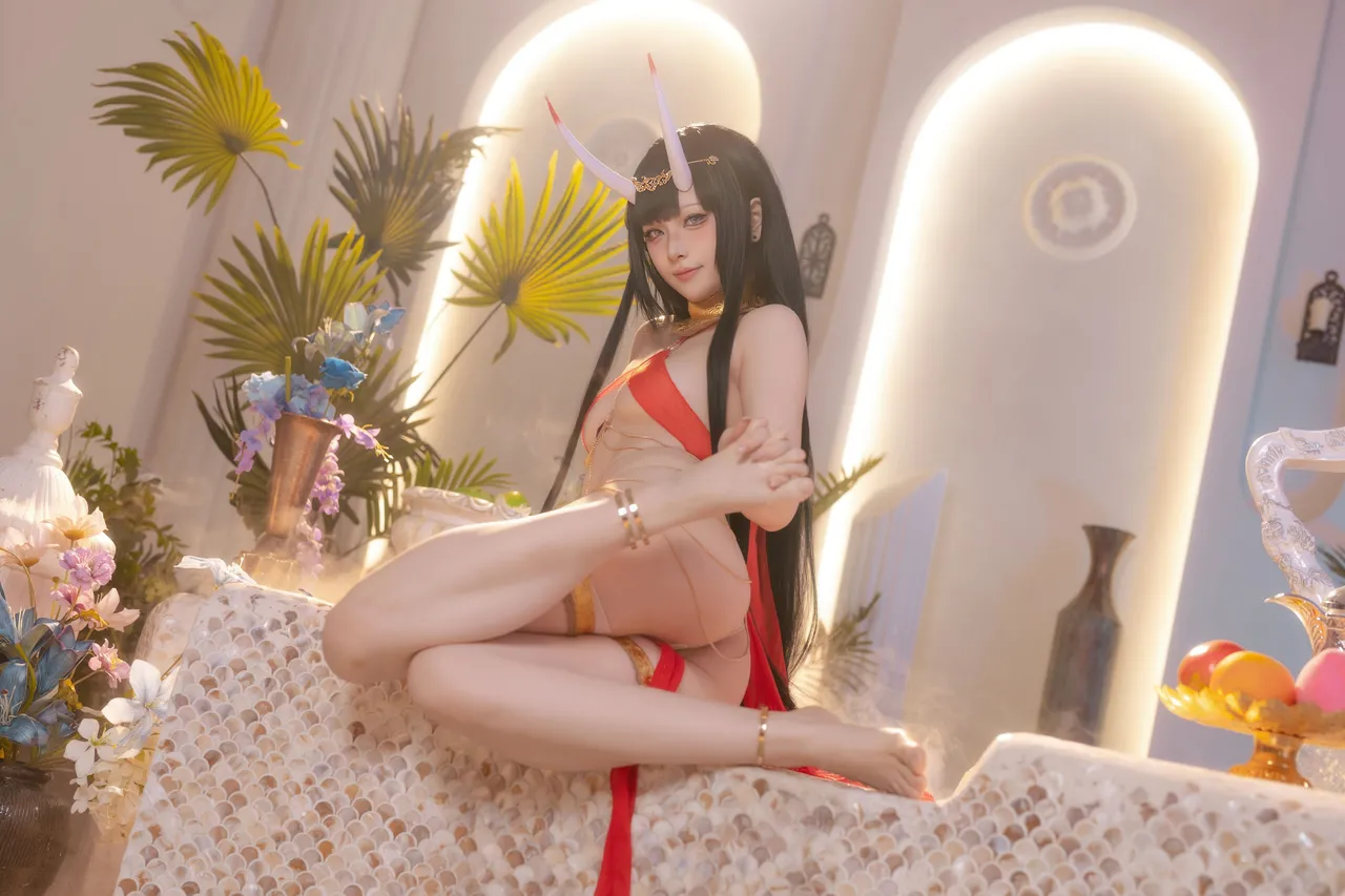 屿鱼Yukako - 碧蓝航线 能代 赤纱浴影-erohere16.webp