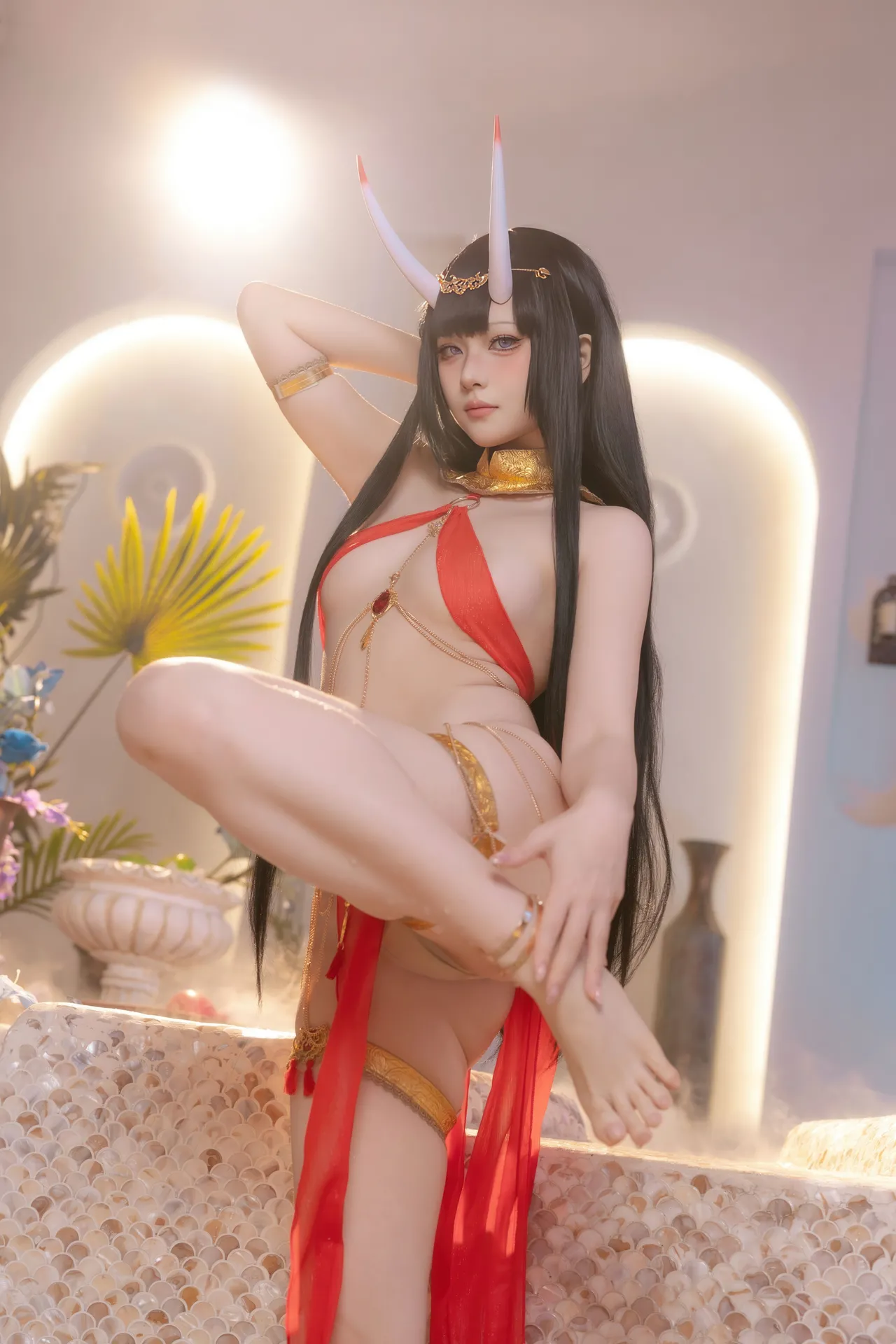 屿鱼Yukako - 碧蓝航线 能代 赤纱浴影-erohere18.webp