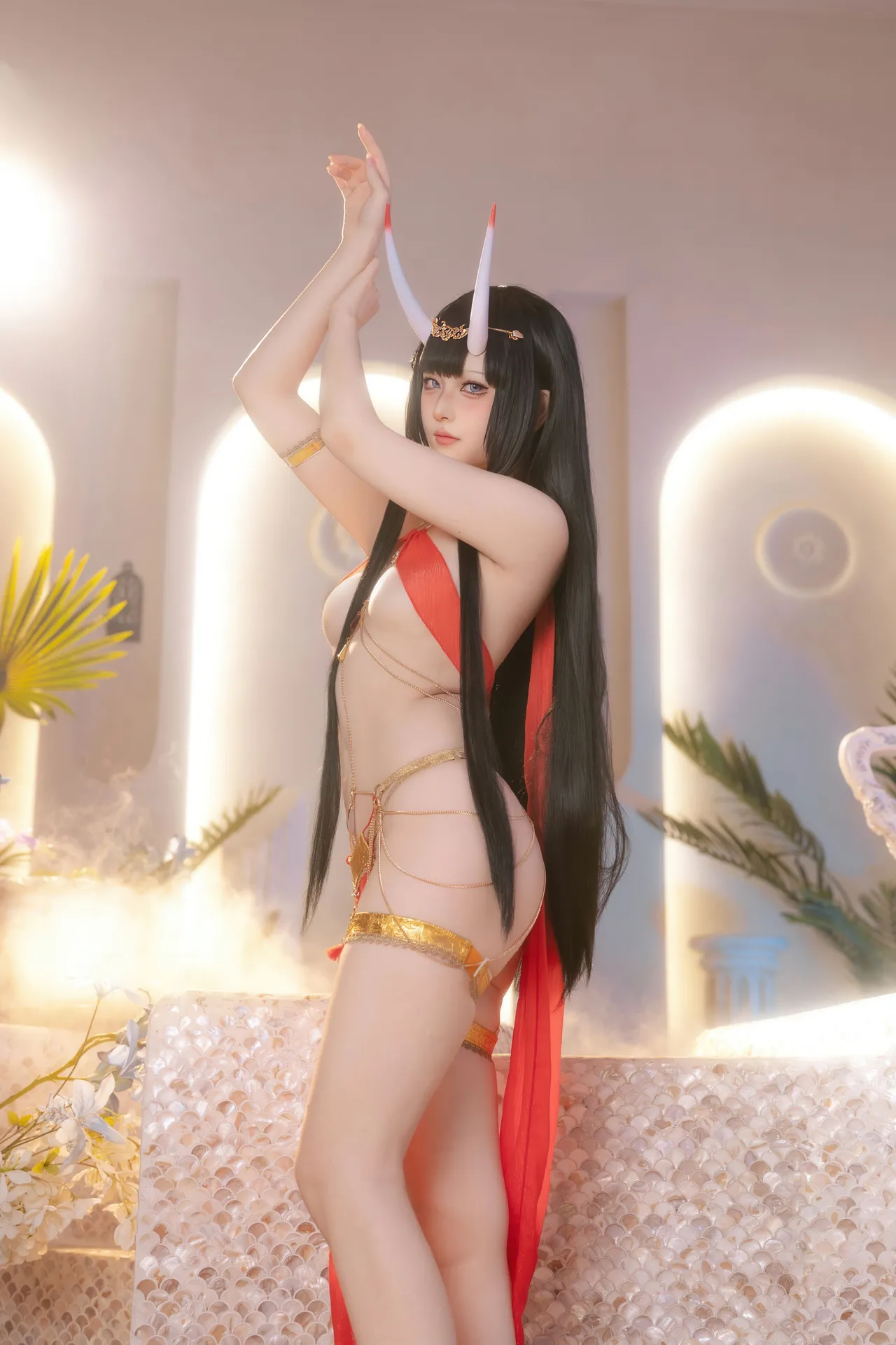 屿鱼Yukako - 碧蓝航线 能代 赤纱浴影-erohere2.webp