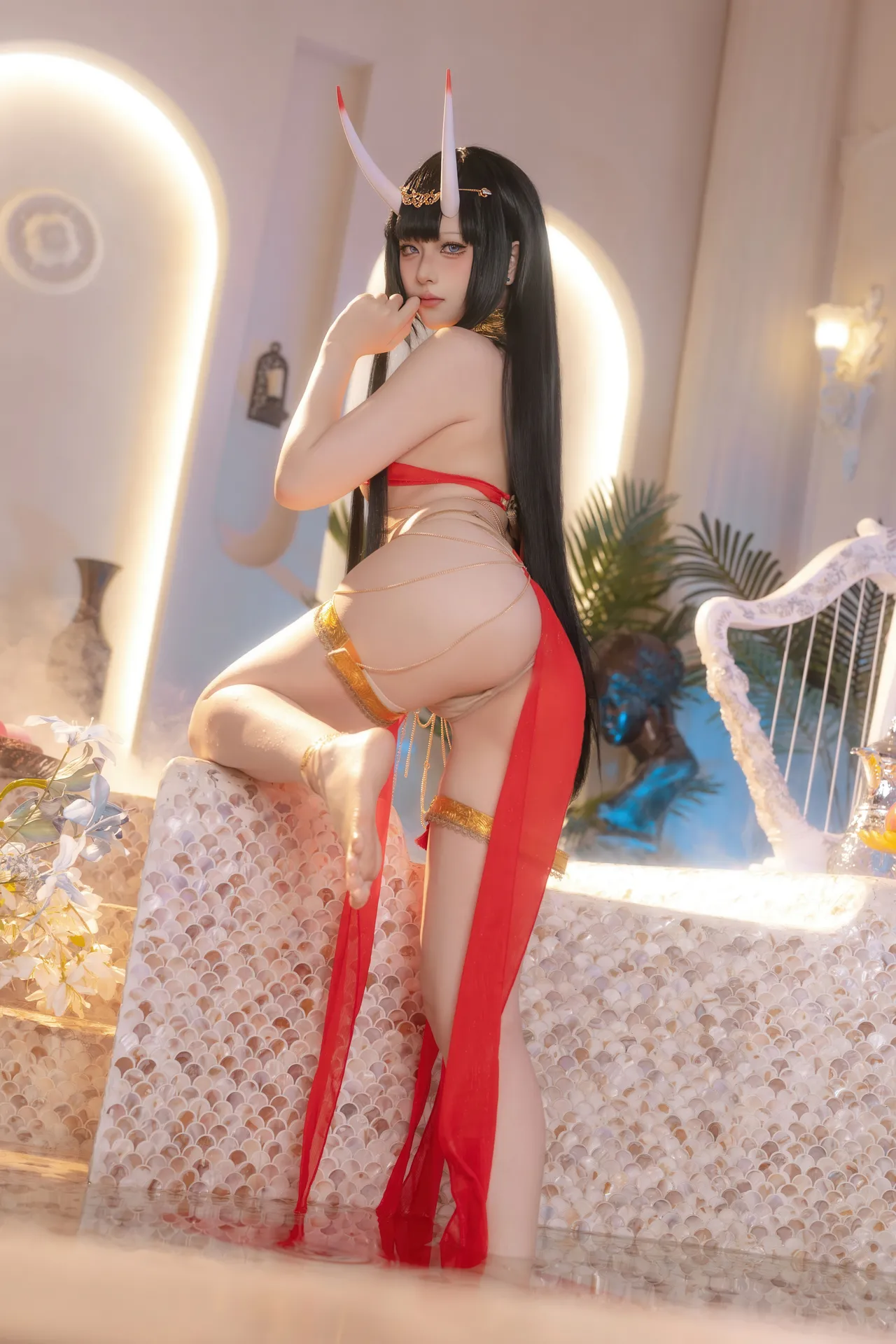 屿鱼Yukako - 碧蓝航线 能代 赤纱浴影-erohere29.webp