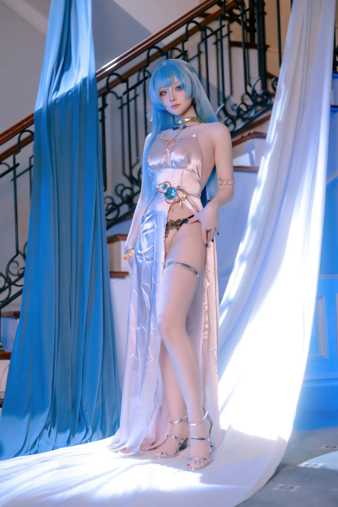 屿鱼Yukako - 胜利女神：妮姬 海伦 礼服-erohere1.webp