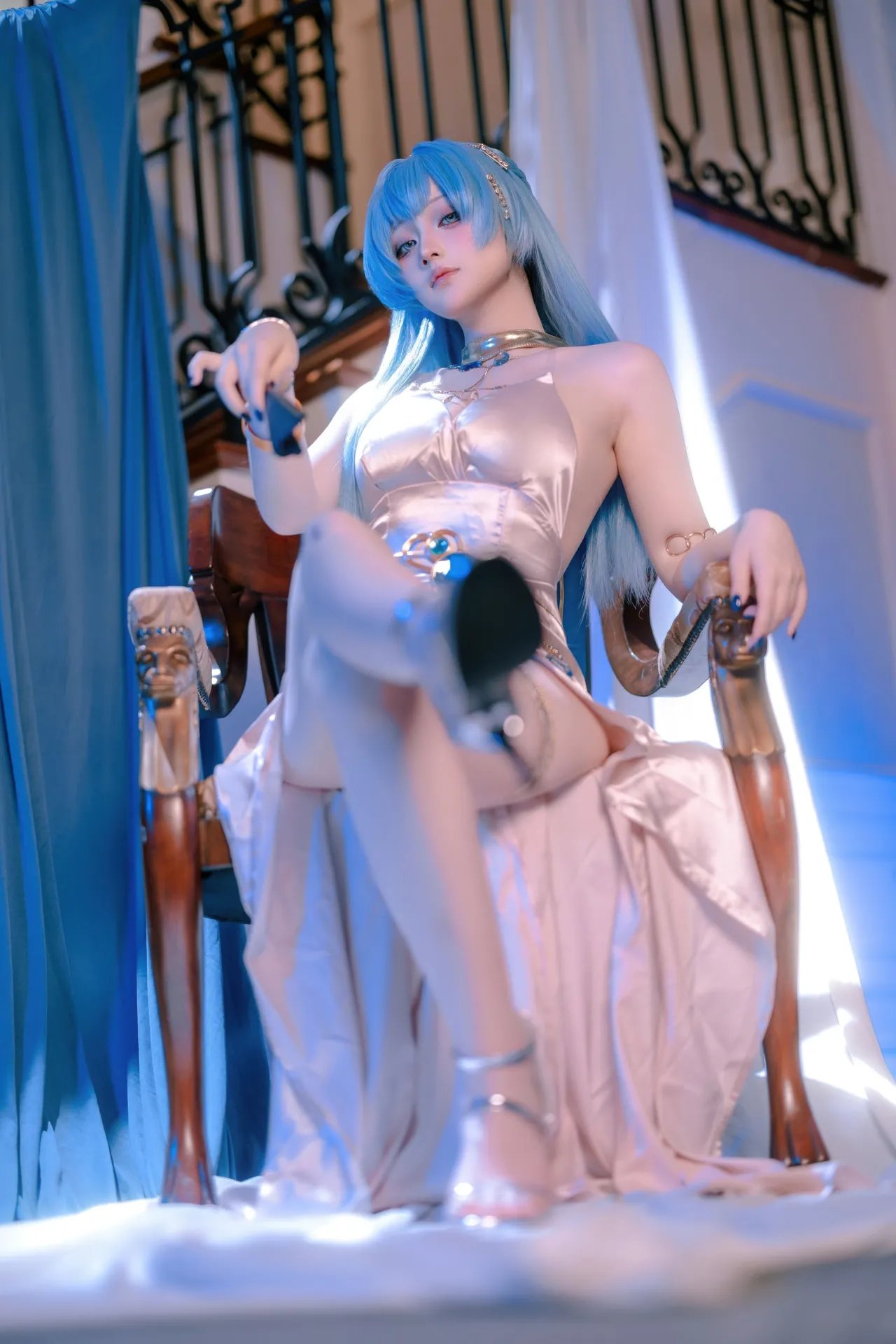 屿鱼Yukako - 胜利女神：妮姬 海伦 礼服-erohere13.webp