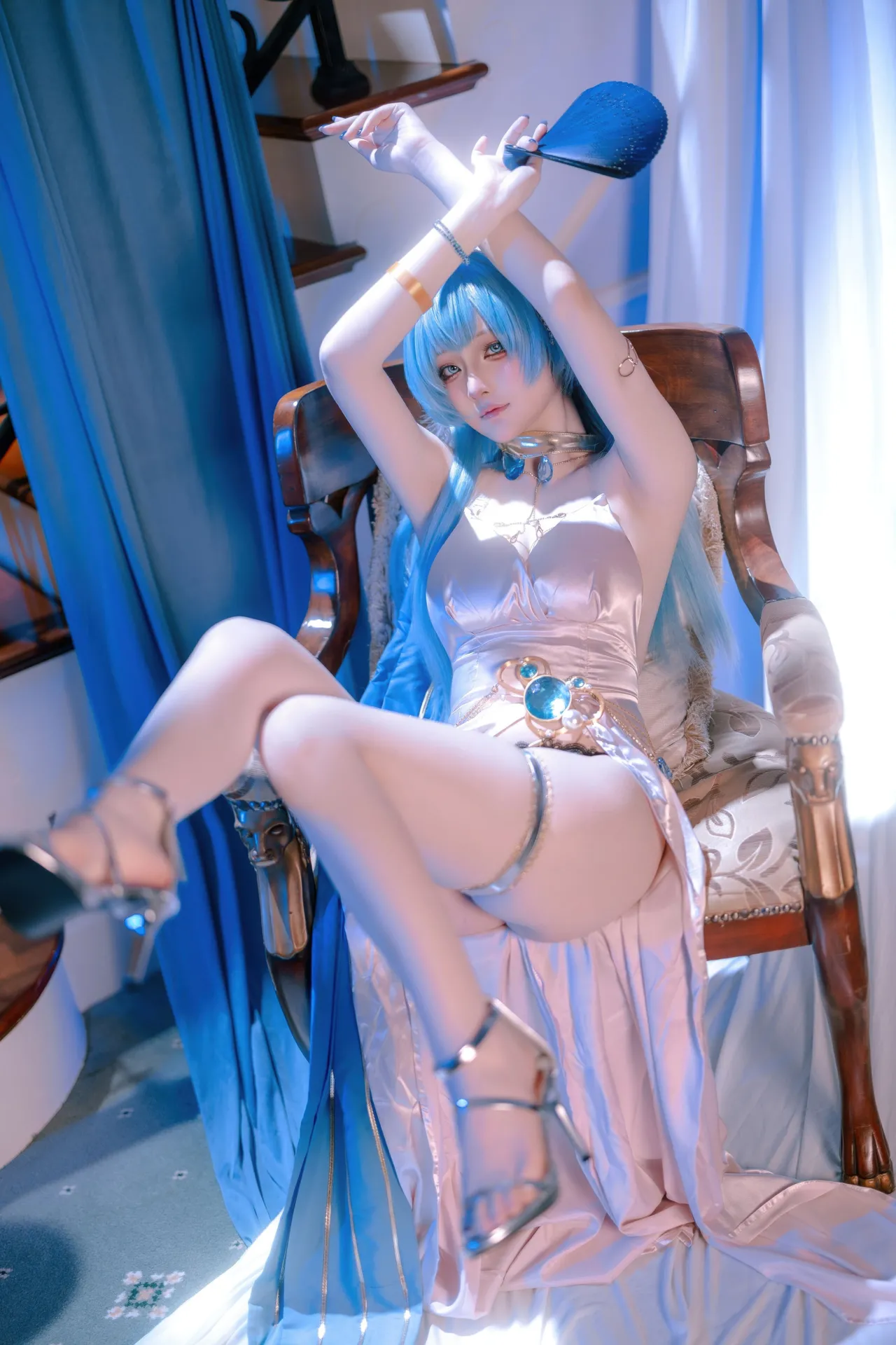 屿鱼Yukako - 胜利女神：妮姬 海伦 礼服-erohere35.webp