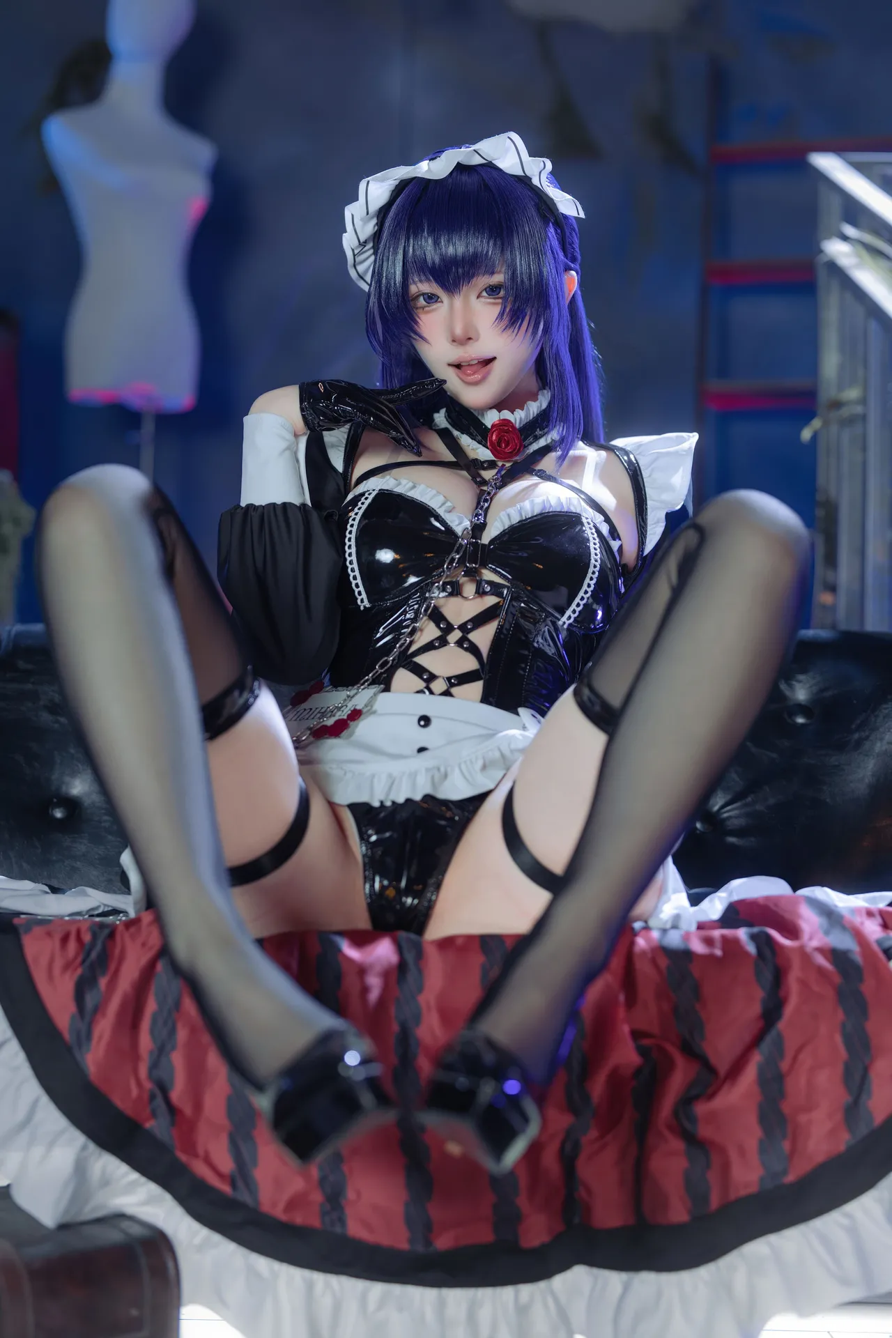 屿鱼Yukako - 胜利女神：妮姬 米哈拉 咖啡女仆-erohere13.webp