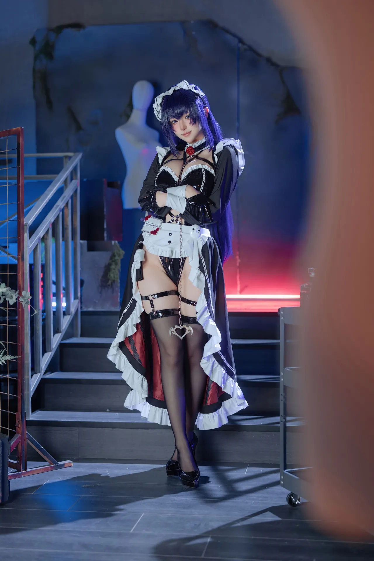 屿鱼Yukako - 胜利女神：妮姬 米哈拉 咖啡女仆-erohere6.webp