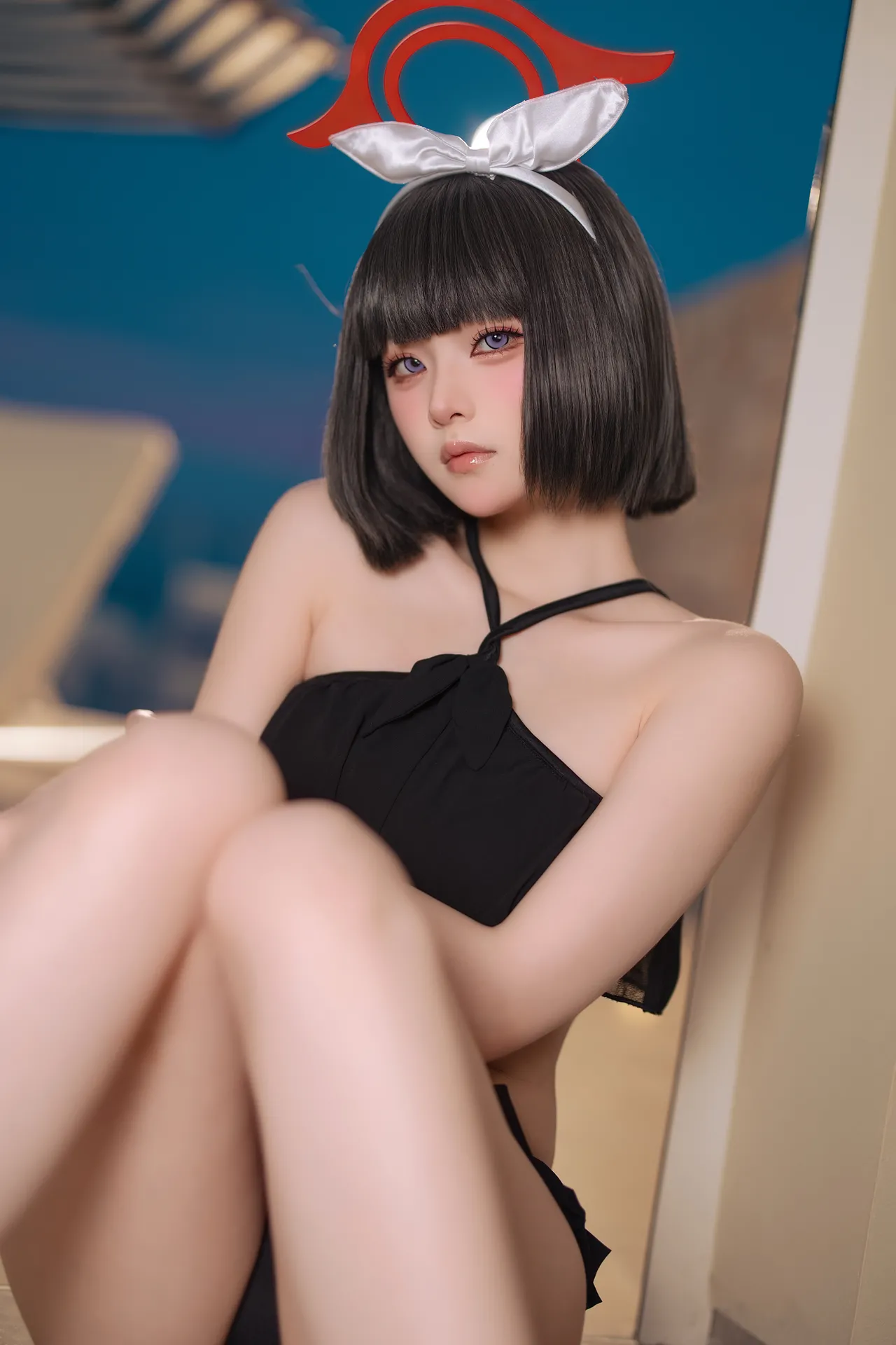 屿鱼Yukako - 蔚蓝档案 静山真白 泳装-erohere21.webp
