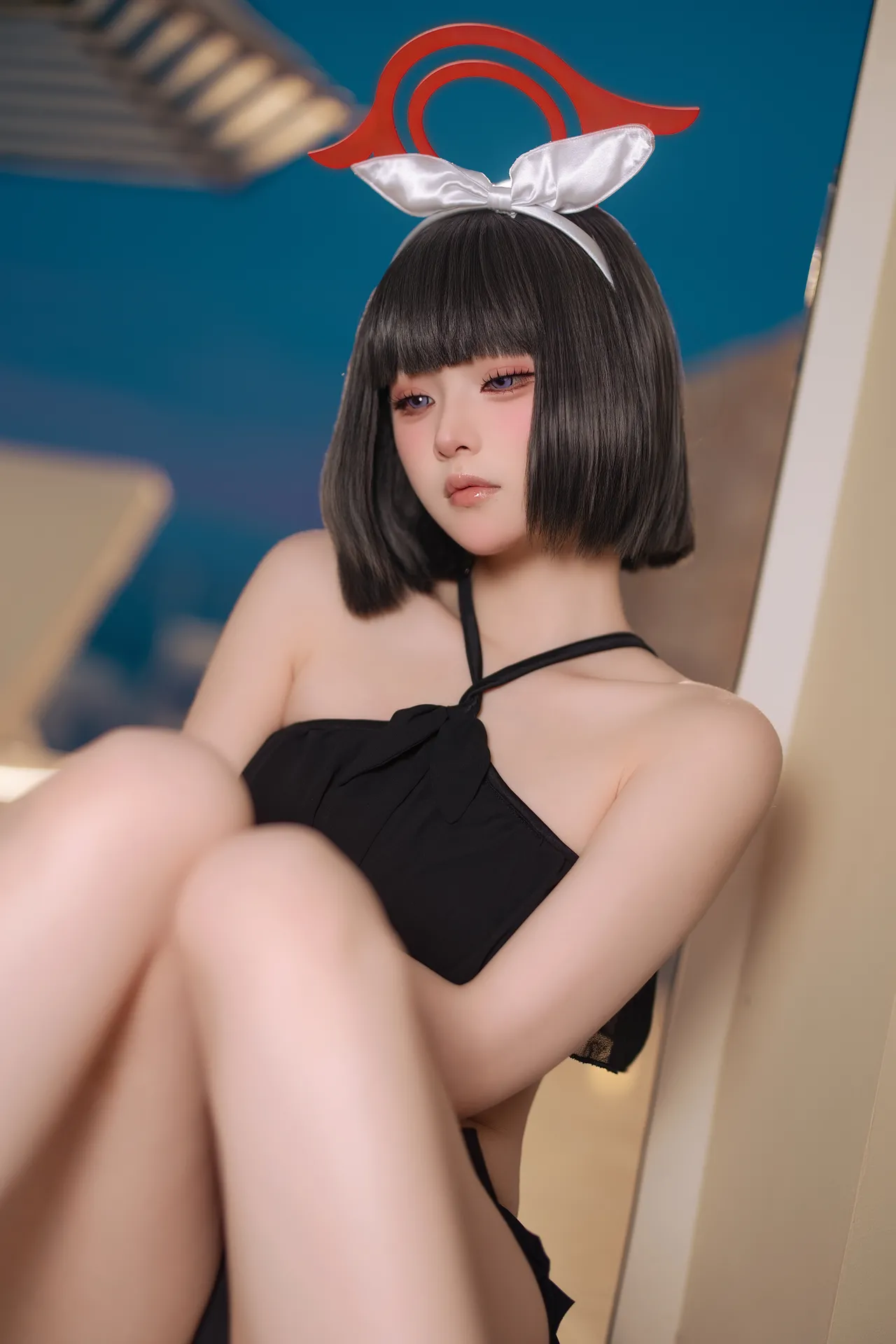 屿鱼Yukako - 蔚蓝档案 静山真白 泳装-erohere22.webp