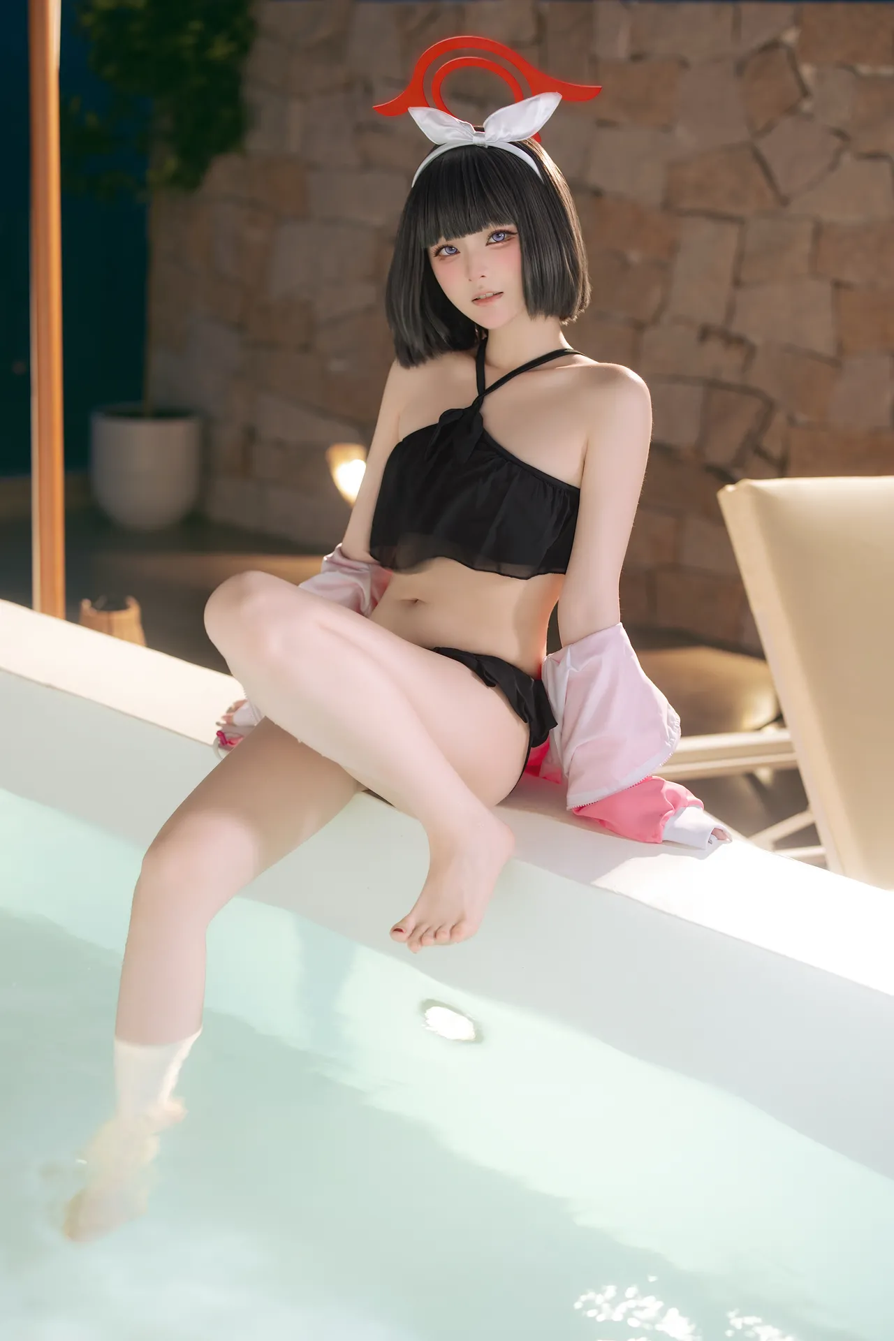 屿鱼Yukako - 蔚蓝档案 静山真白 泳装-erohere26.webp