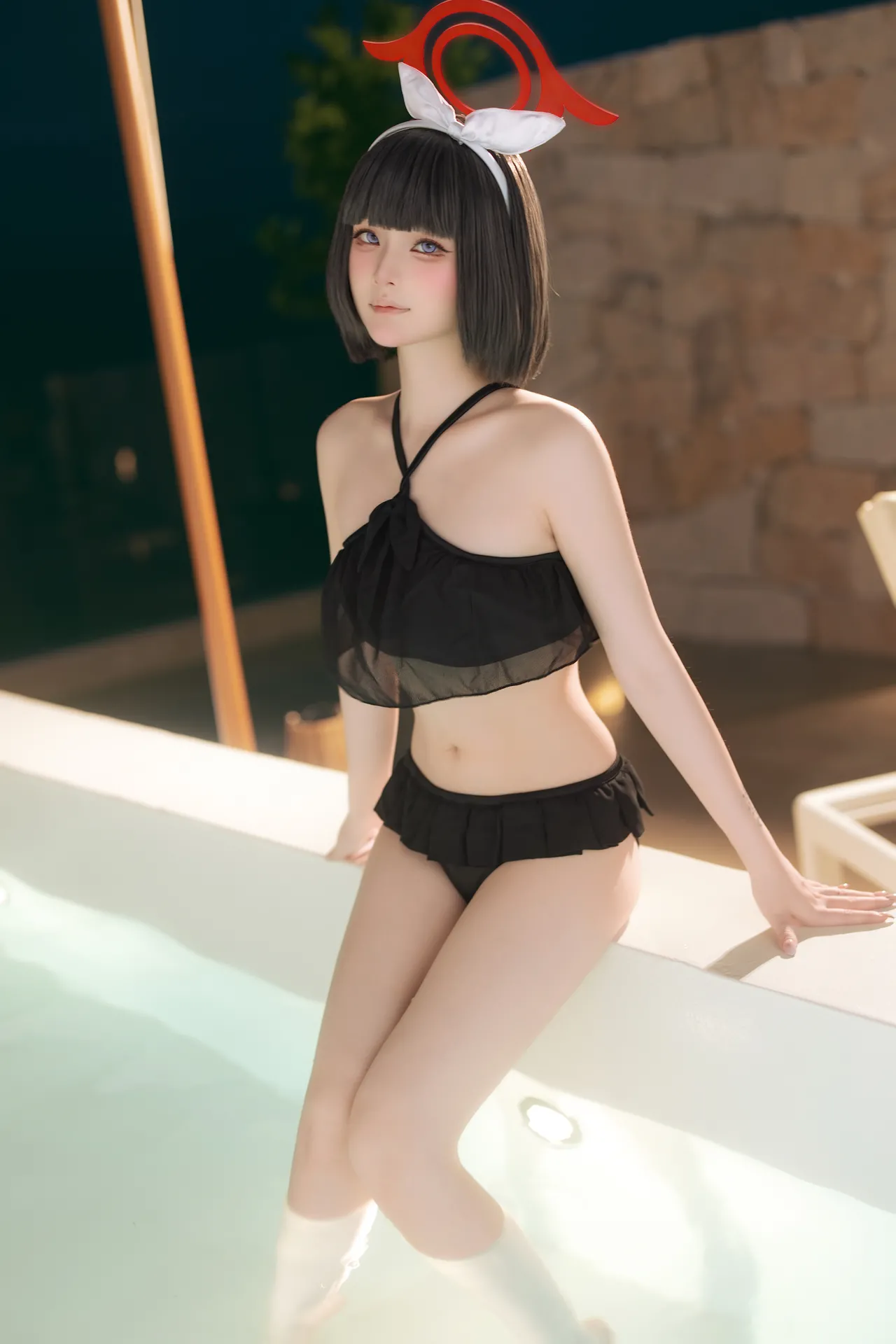 屿鱼Yukako - 蔚蓝档案 静山真白 泳装-erohere28.webp