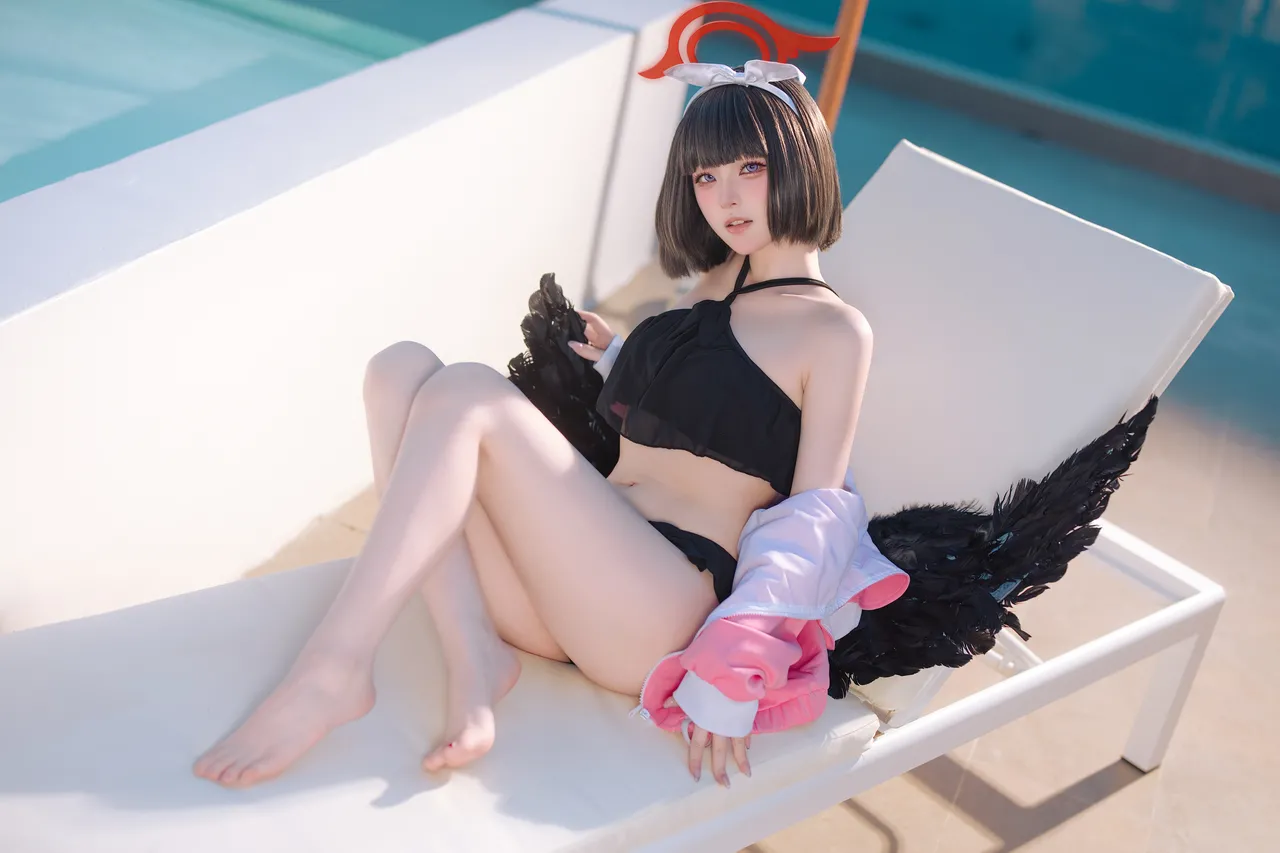 屿鱼Yukako - 蔚蓝档案 静山真白 泳装-erohere9.webp