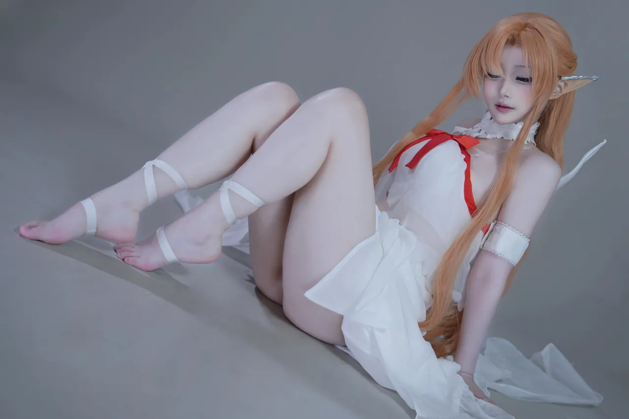 幼愛youmeko - 刀剑神域 亚丝娜 精灵囚服-erohere14.webp