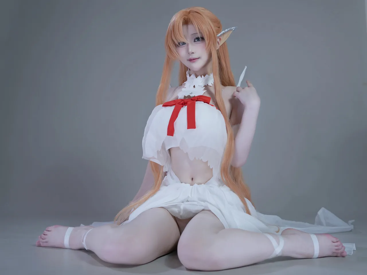 幼愛youmeko - 刀剑神域 亚丝娜 精灵囚服-erohere17.webp