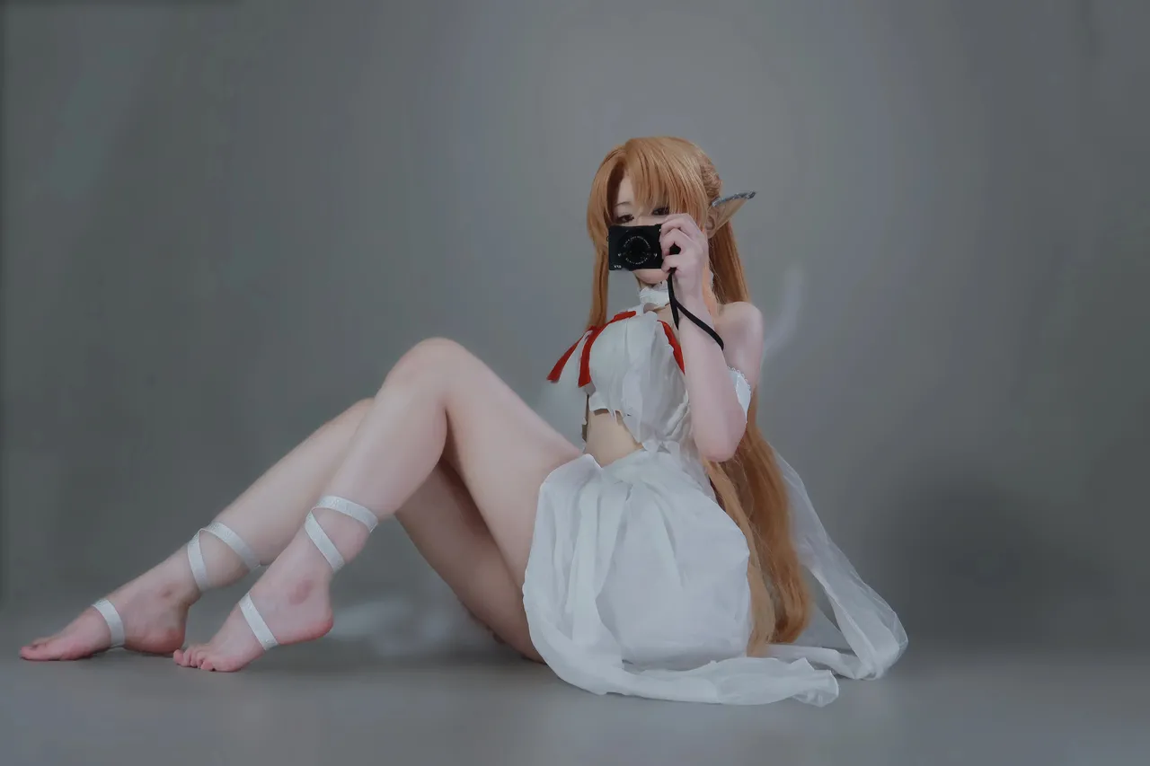 幼愛youmeko - 刀剑神域 亚丝娜 精灵囚服-erohere38.webp