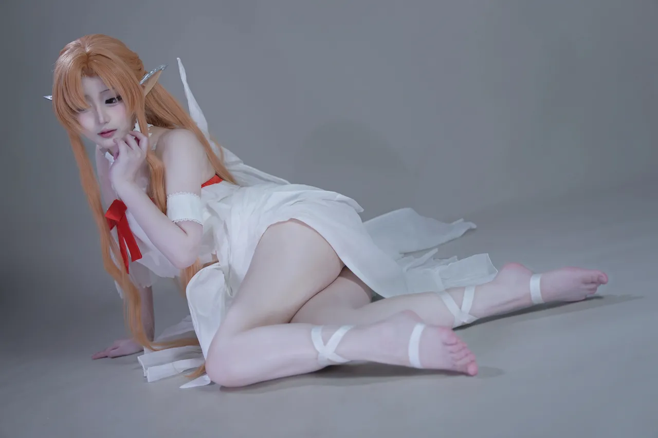 幼愛youmeko - 刀剑神域 亚丝娜 精灵囚服-erohere7.webp