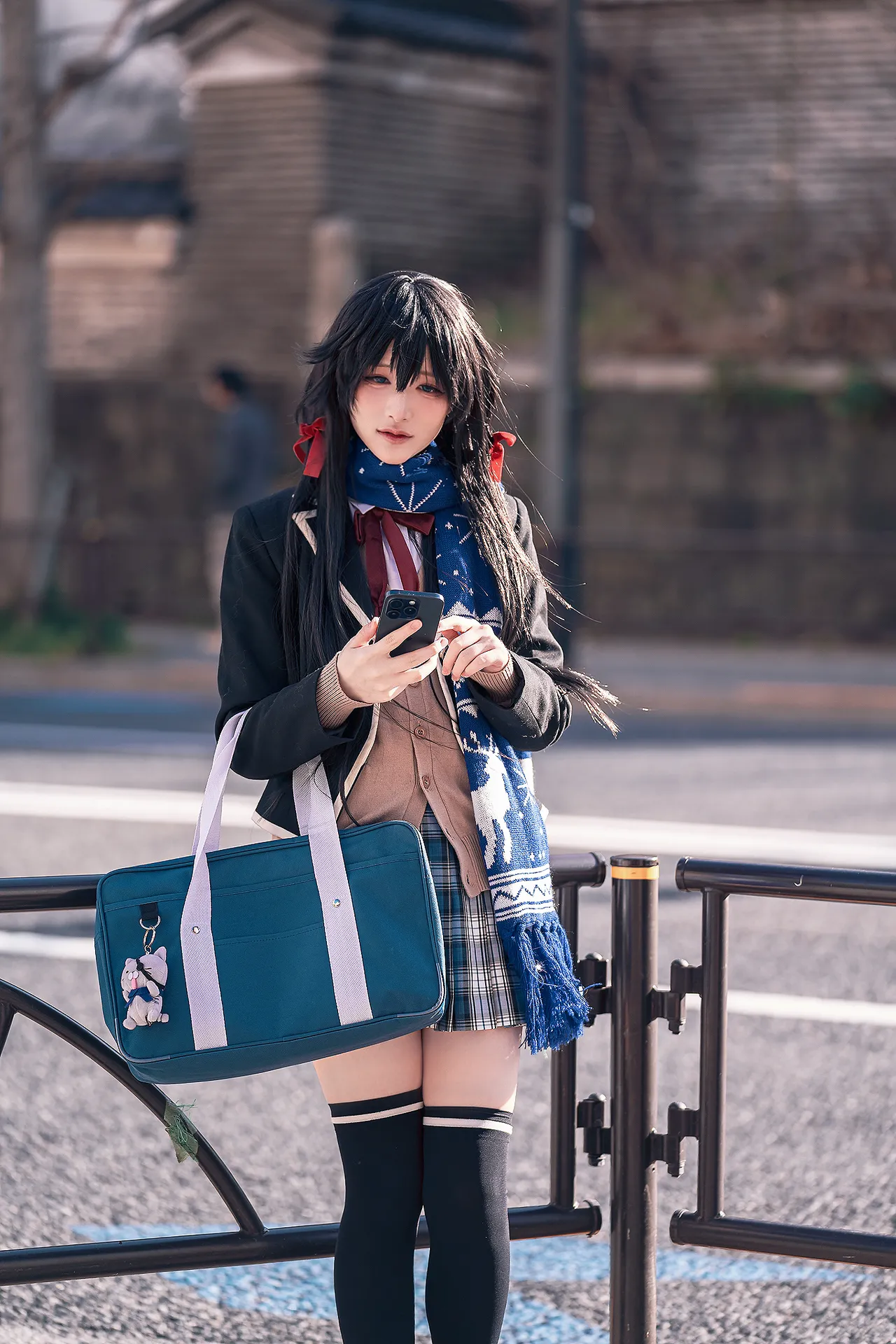 幼愛youmeko - 我的青春恋爱物语果然有问题 雪之下雪乃 JK制服-erohere2.webp