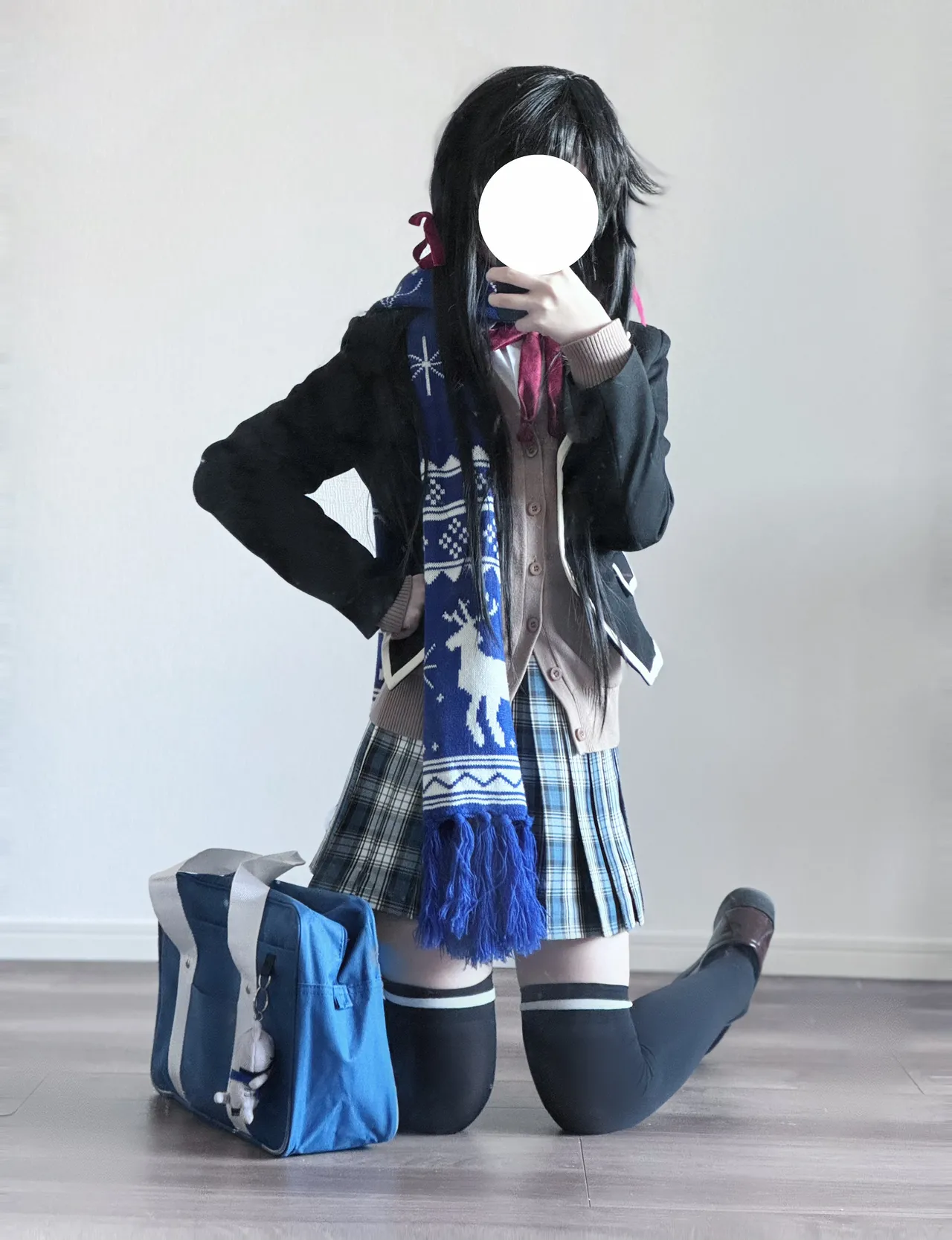 幼愛youmeko - 我的青春恋爱物语果然有问题 雪之下雪乃 JK制服-erohere21.webp