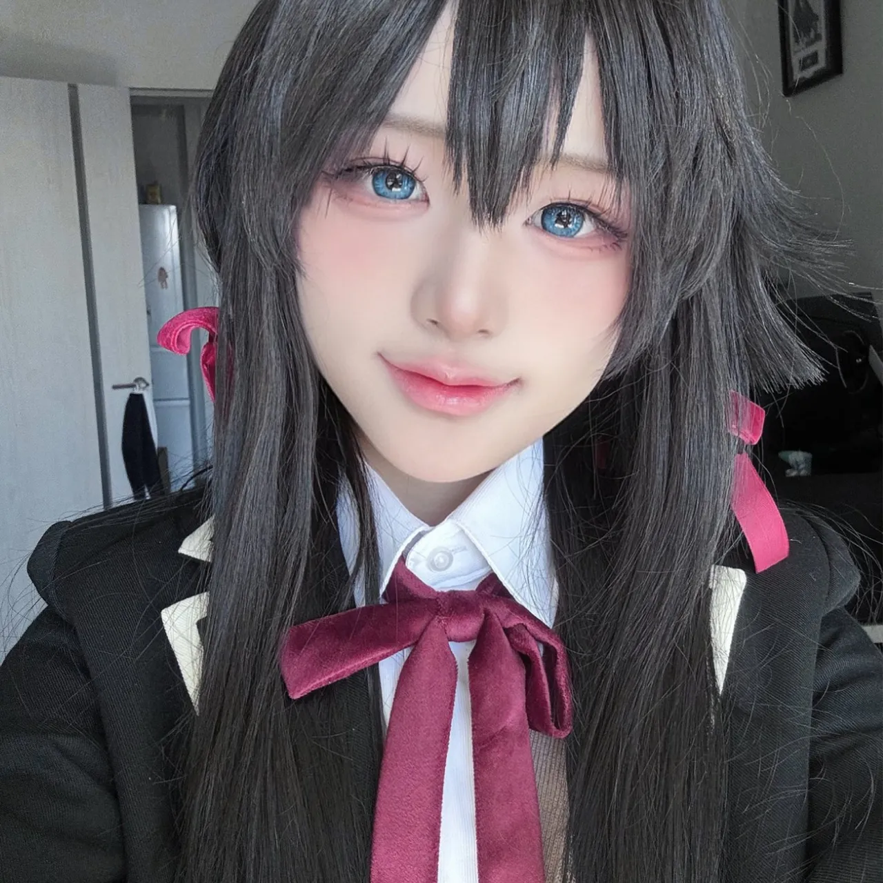 幼愛youmeko - 我的青春恋爱物语果然有问题 雪之下雪乃 JK制服-erohere22.webp