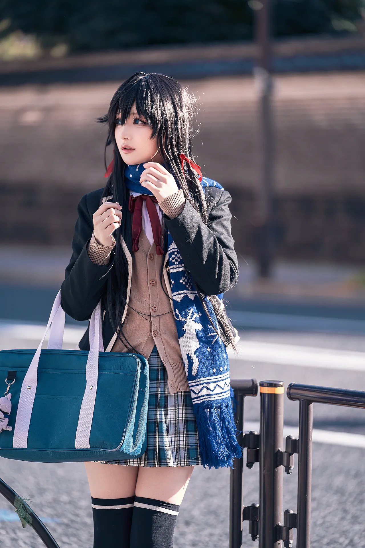 幼愛youmeko - 我的青春恋爱物语果然有问题 雪之下雪乃 JK制服-erohere3.webp