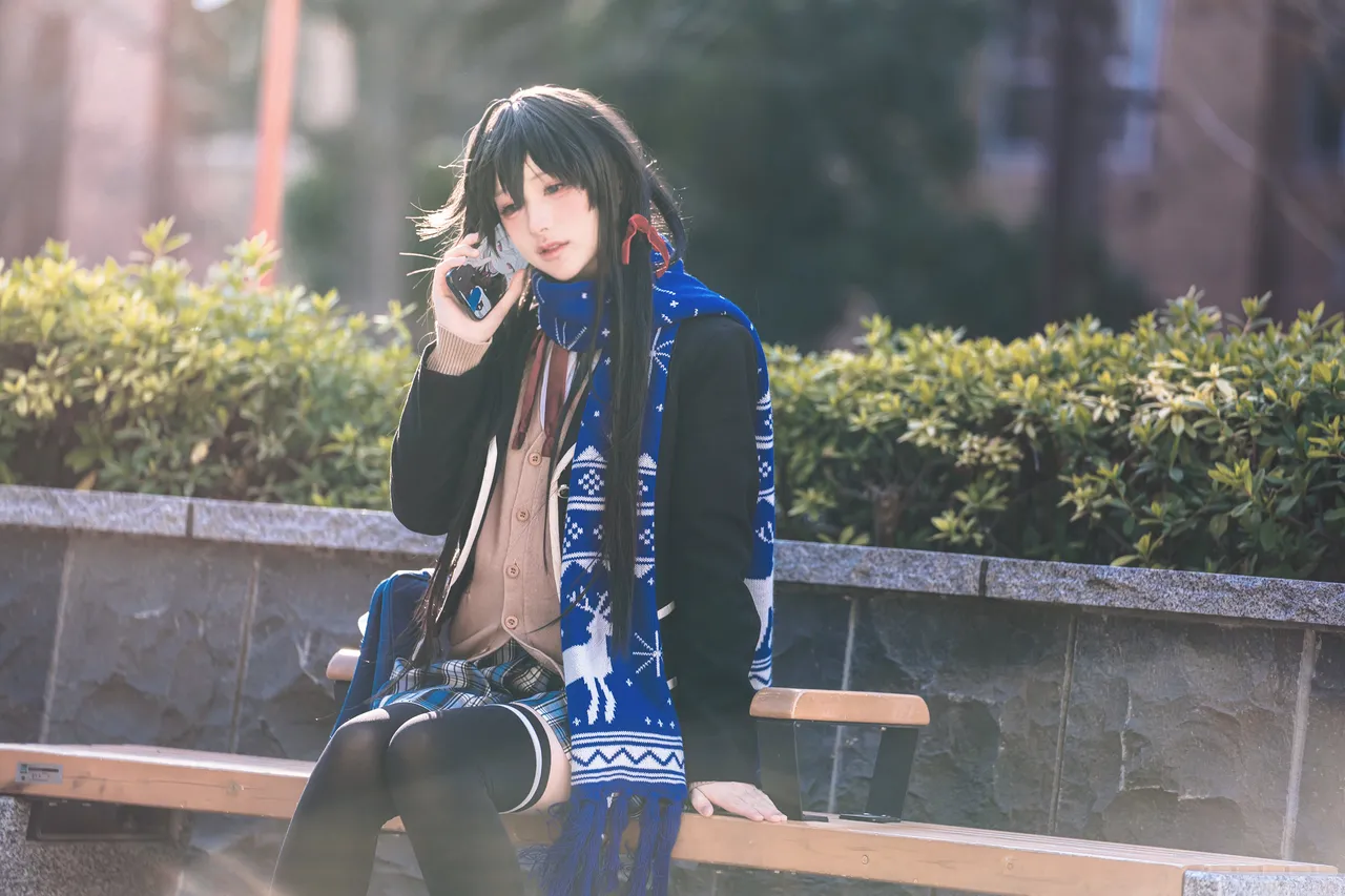 幼愛youmeko - 我的青春恋爱物语果然有问题 雪之下雪乃 JK制服-erohere8.webp