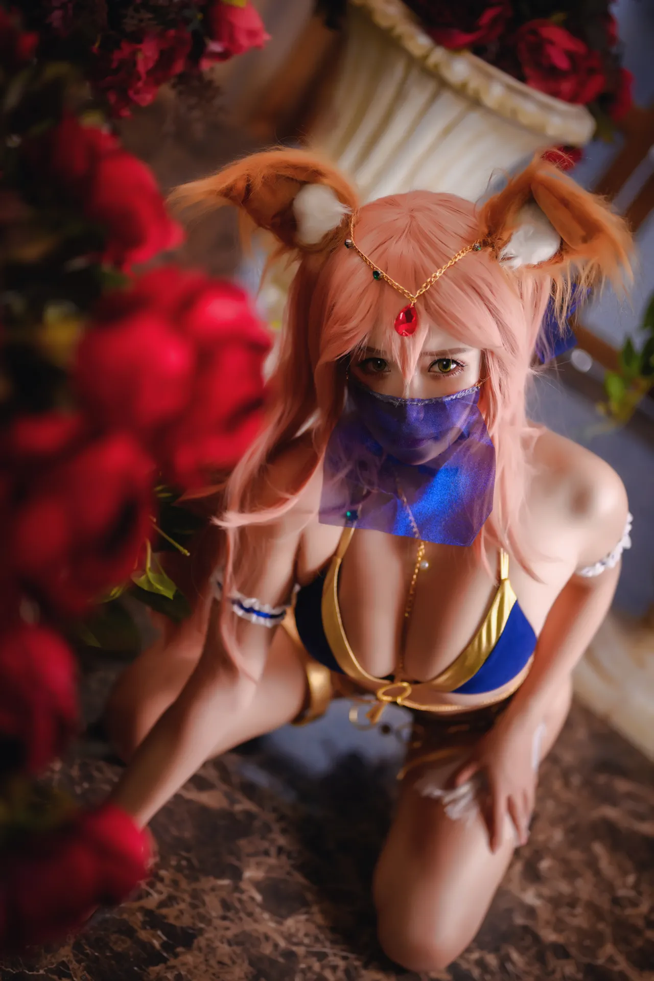 抱走莫子Cosplaytamamo no mae