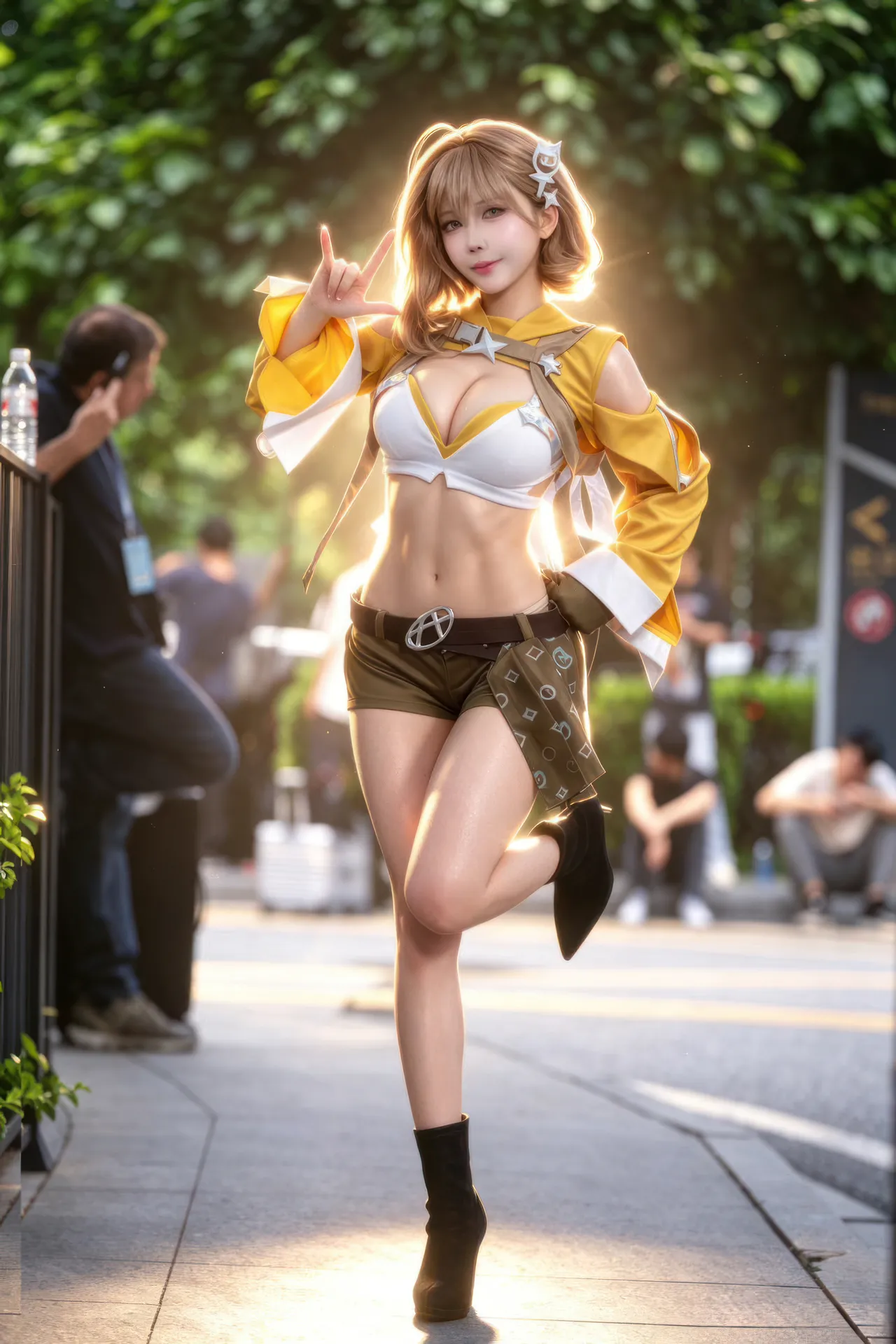 抱走莫子aa - 胜利女神：妮姬 阿妮斯 超级巨星-erohere16.webp