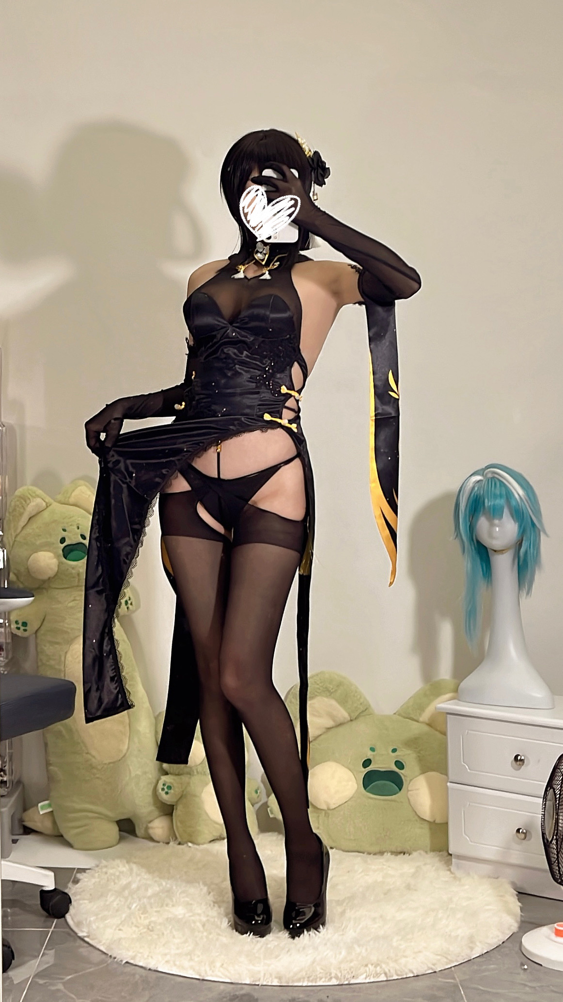 无影喵喵Ghost（影子喵Ghost） - 碧蓝航线 镇海 黑旗袍-erohere122.jpg