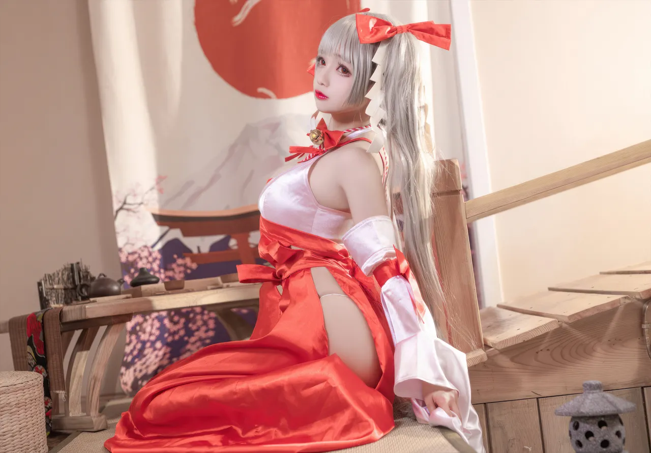 日奈娇 - 碧蓝航线 可畏 巫女-erohere13.webp