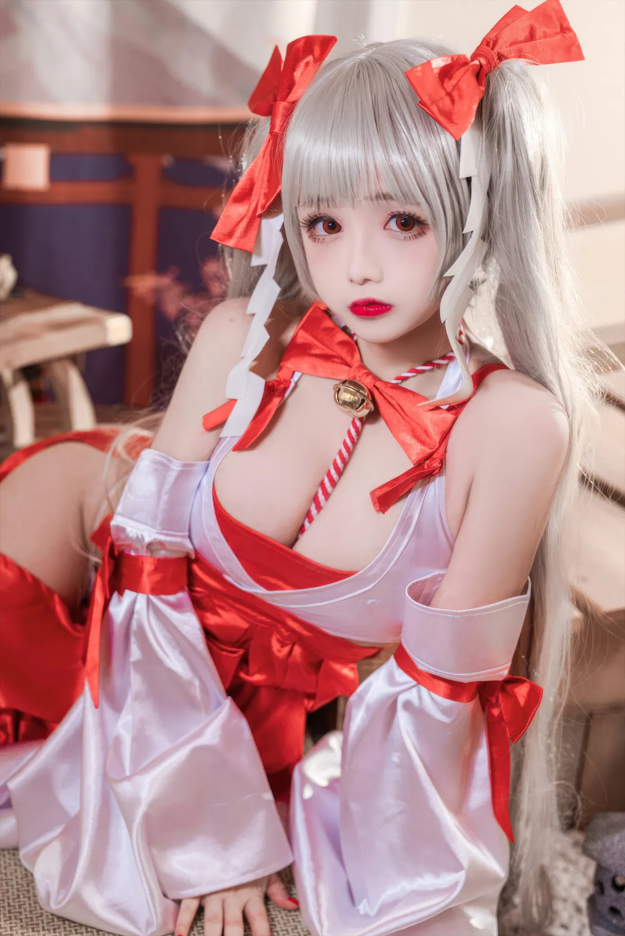 日奈娇 - 碧蓝航线 可畏 巫女-erohere2.webp