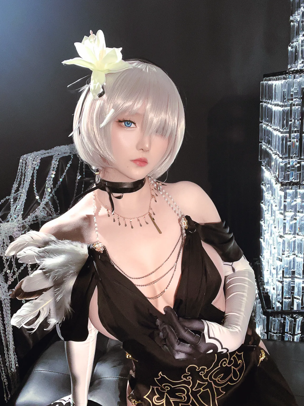 星之迟迟 - 2023年9月计划C 尼尔-2B同人礼服-erohere3.webp