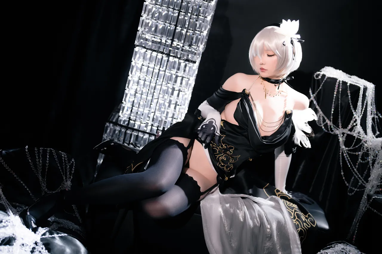 星之迟迟 - 2023年9月计划C 尼尔-2B同人礼服-erohere47.webp