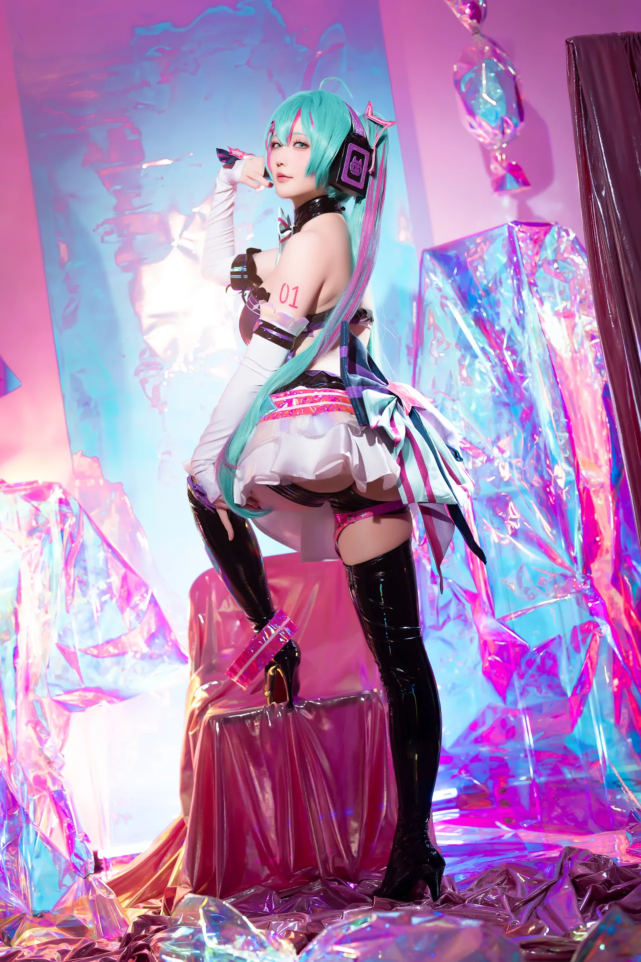 星之迟迟 - Miku初音未来 喵斯快跑-erohere51.webp