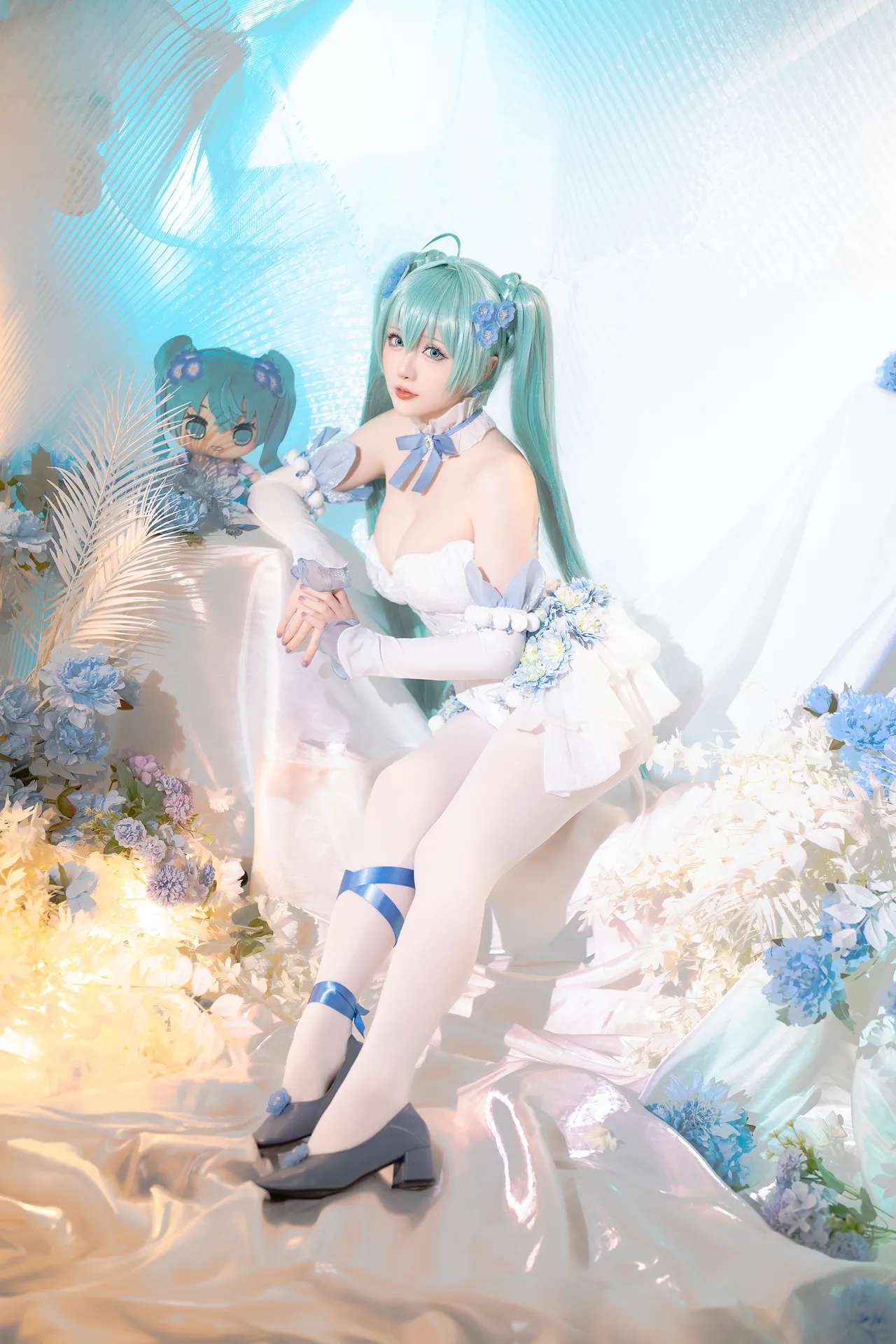 星之迟迟 - NO.215 2024年02月计划A 初音未来 粉蝶花精灵54P1V-4.51GB-erohere16.webp
