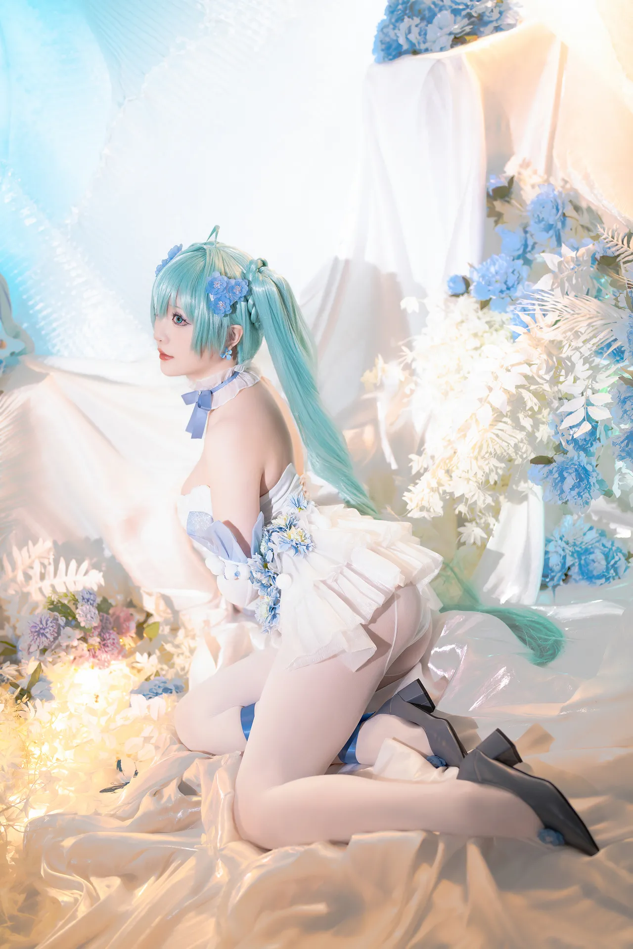 星之迟迟 - NO.215 2024年02月计划A 初音未来 粉蝶花精灵54P1V-4.51GB-erohere33.webp