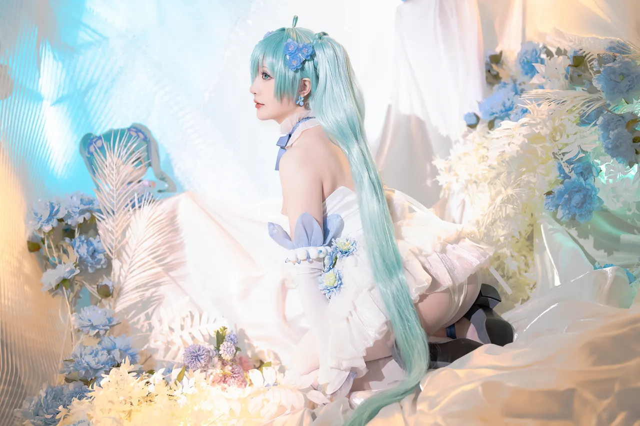 星之迟迟 - NO.215 2024年02月计划A 初音未来 粉蝶花精灵54P1V-4.51GB-erohere37.webp