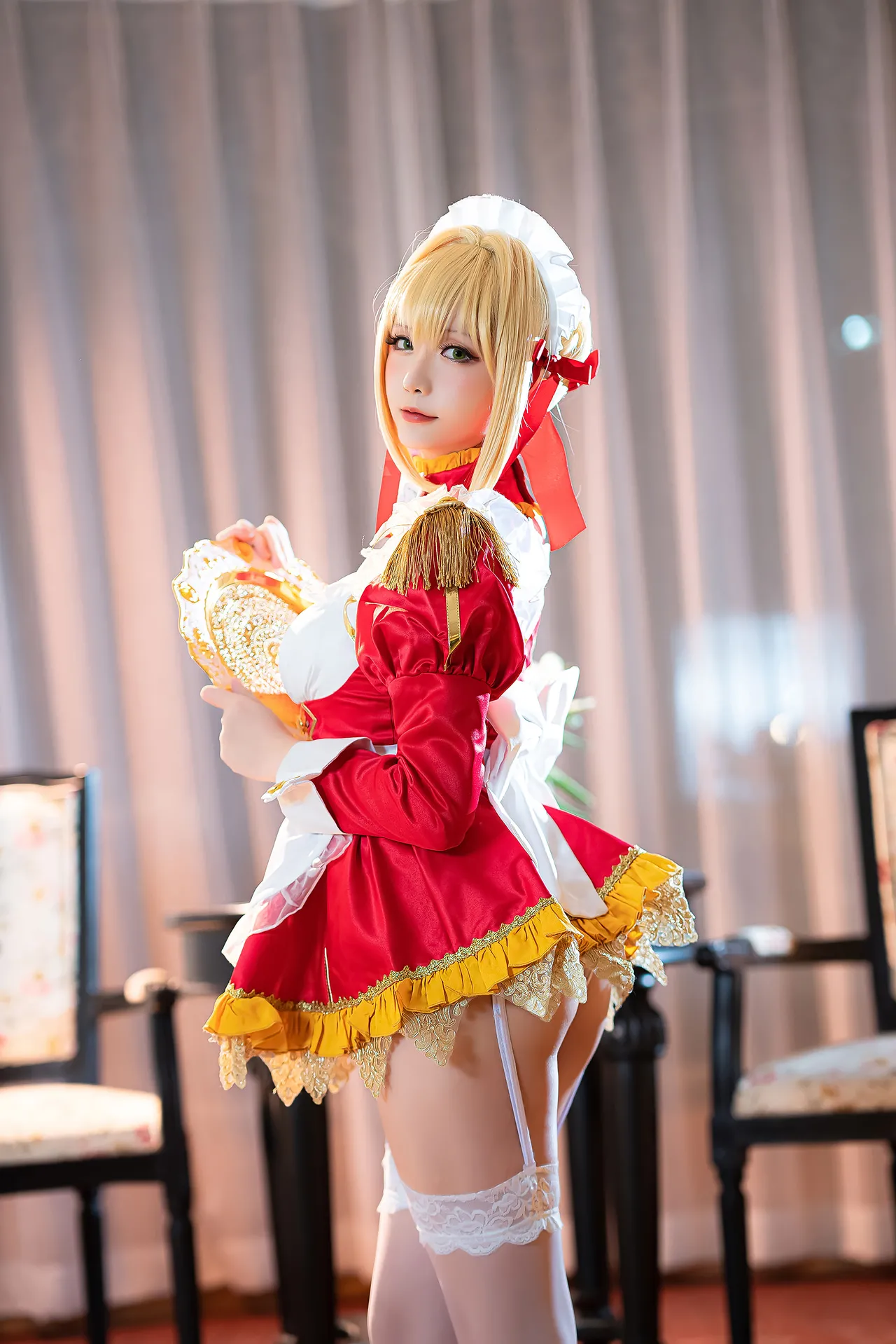 星之迟迟 - Nero Claudius maid (FGO)-erohere1.webp