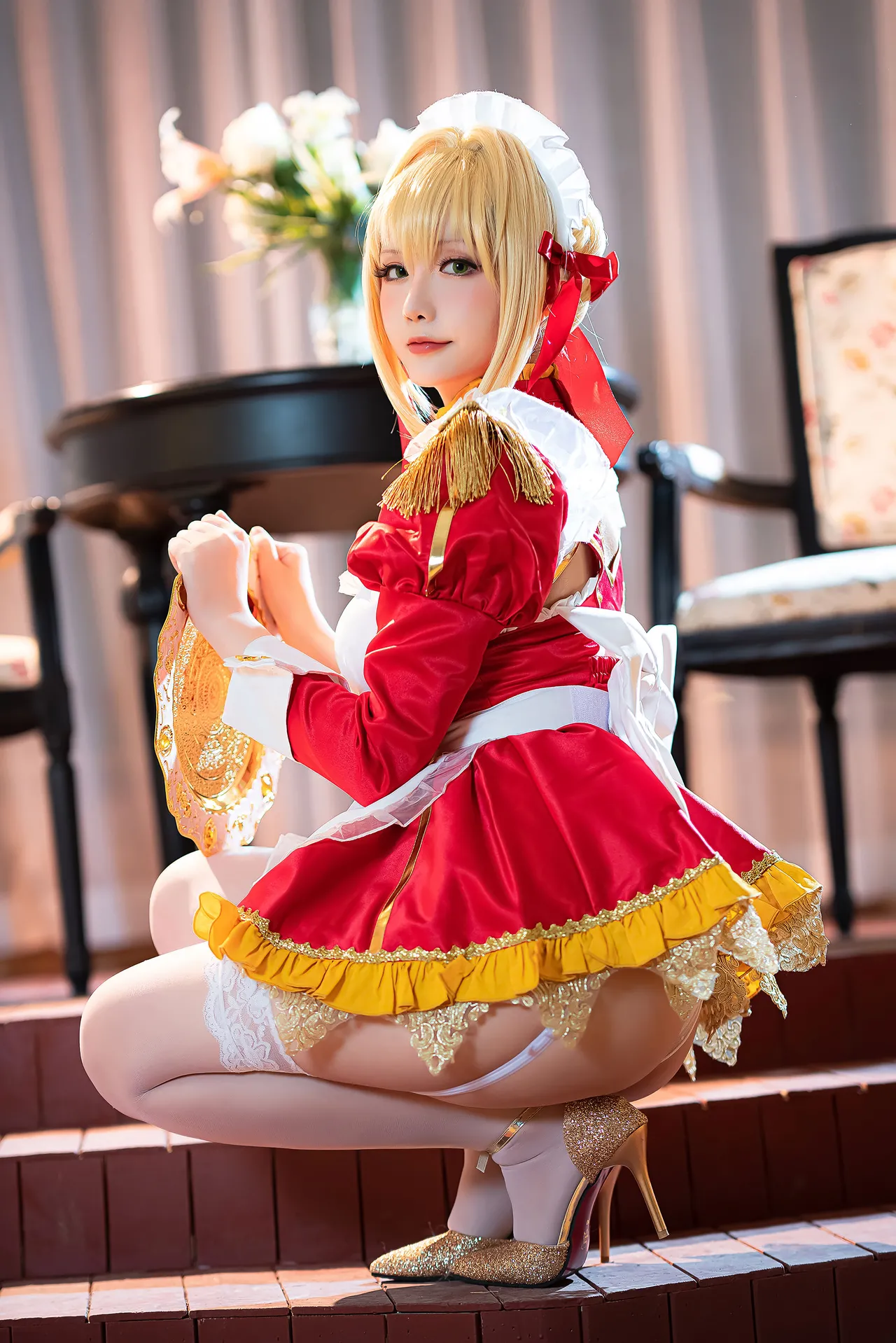 星之迟迟 - Nero Claudius maid (FGO)-erohere8.webp