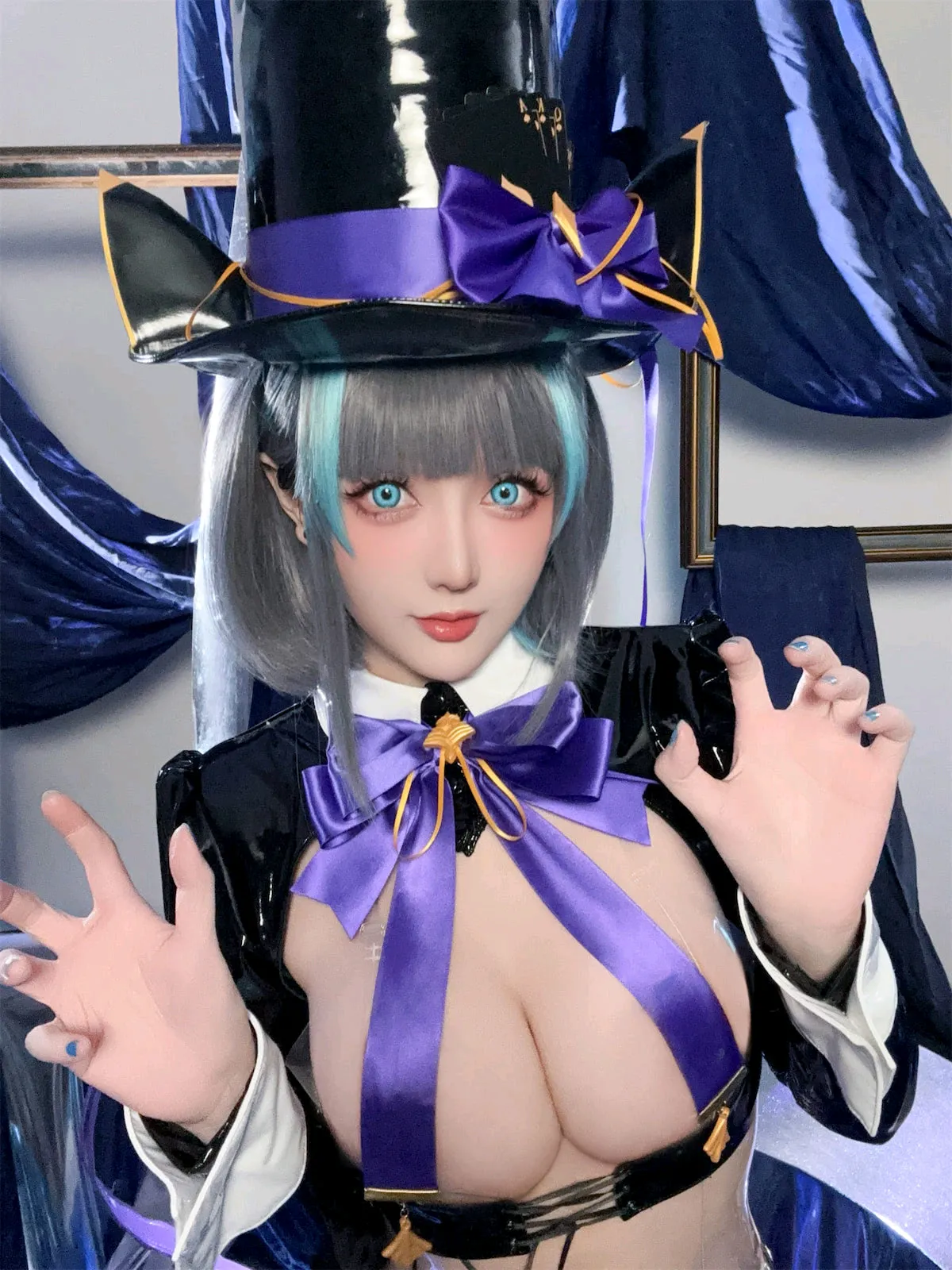 星之迟迟 8月计划B 柴郡兔女郎-erohere11.webp