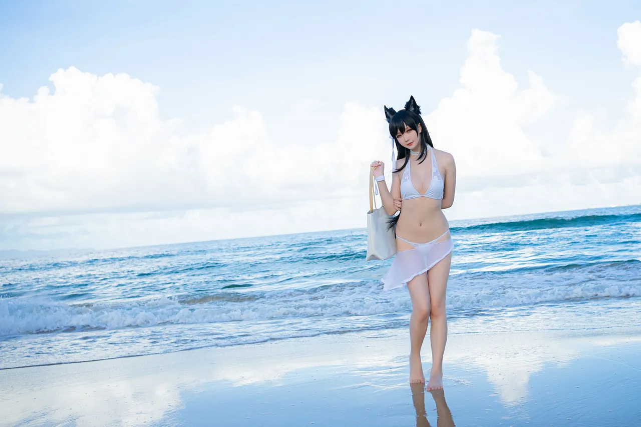 星之迟迟 Atago Bikini-erohere7.webp