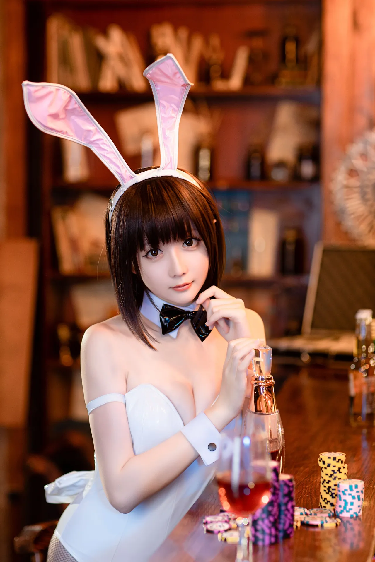 星之迟迟 Kato Megumi Bunny-erohere13.webp
