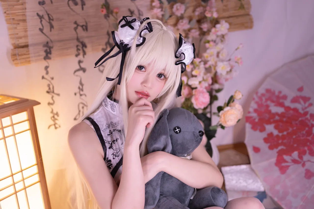 星黛鹿鹿 缘之空 穹妹 旗袍-erohere22.webp