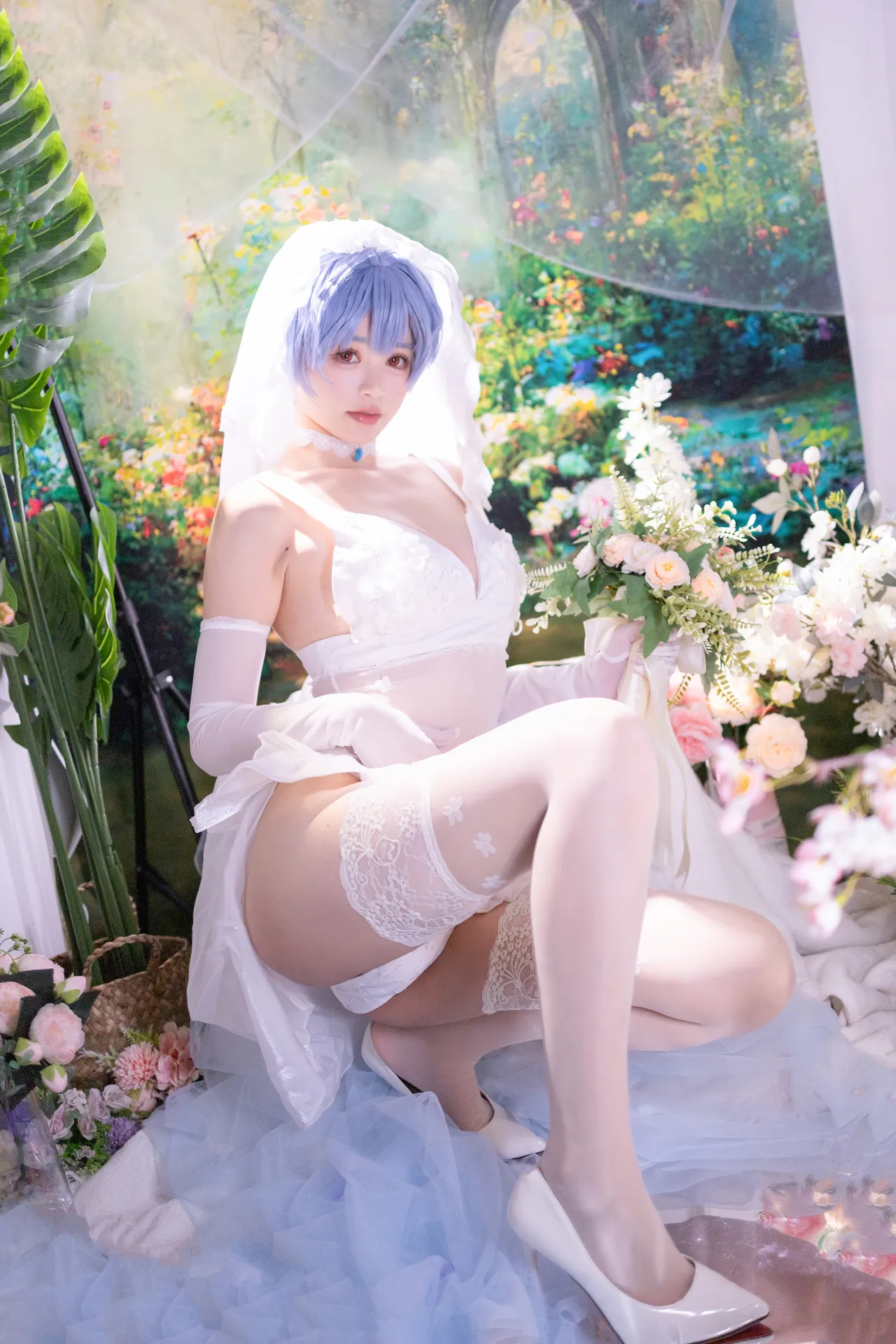 星黛鹿鹿（千反田鹿子） - EVA 绫波丽 花嫁-erohere10.webp