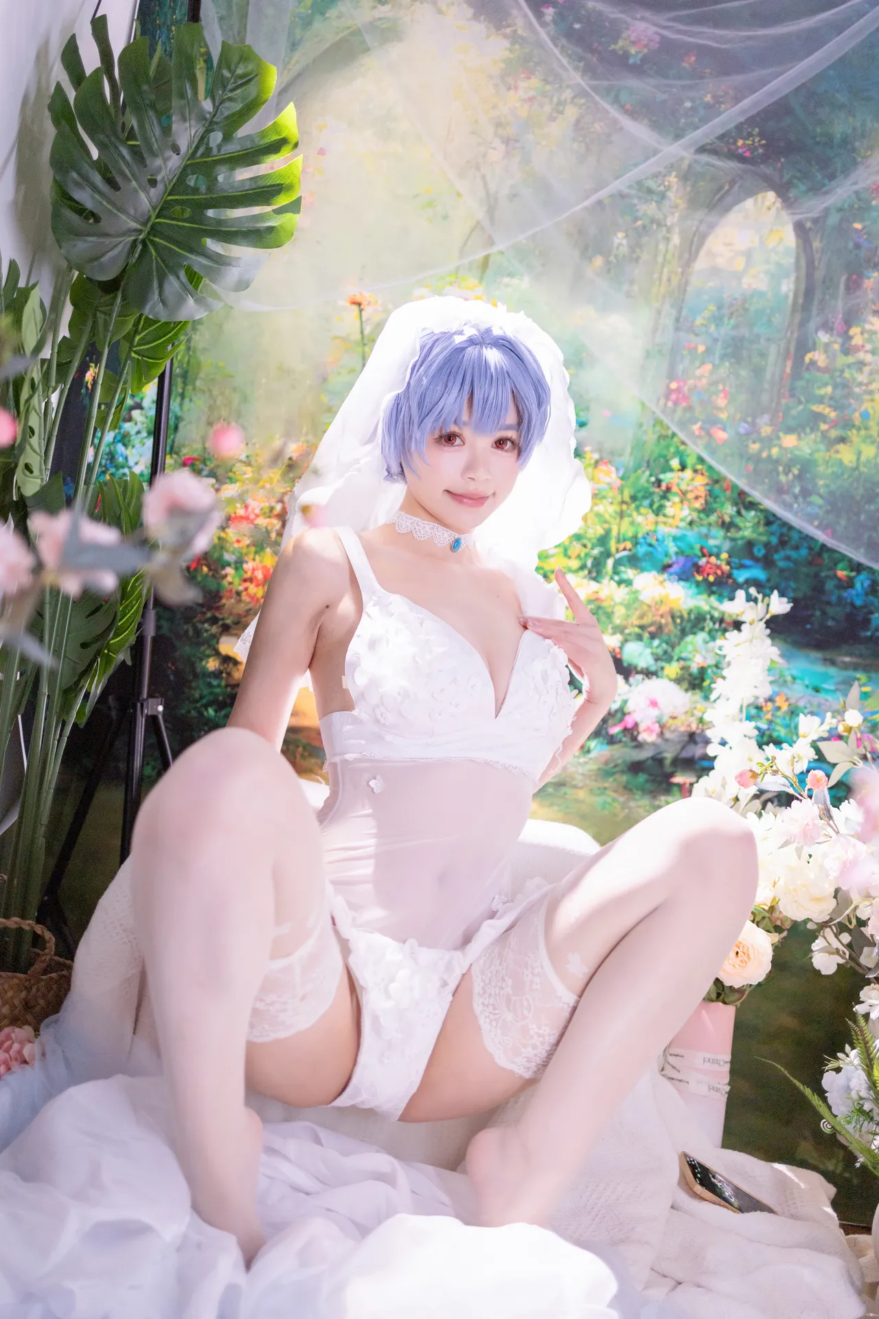 星黛鹿鹿（千反田鹿子） - EVA 绫波丽 花嫁-erohere11.webp