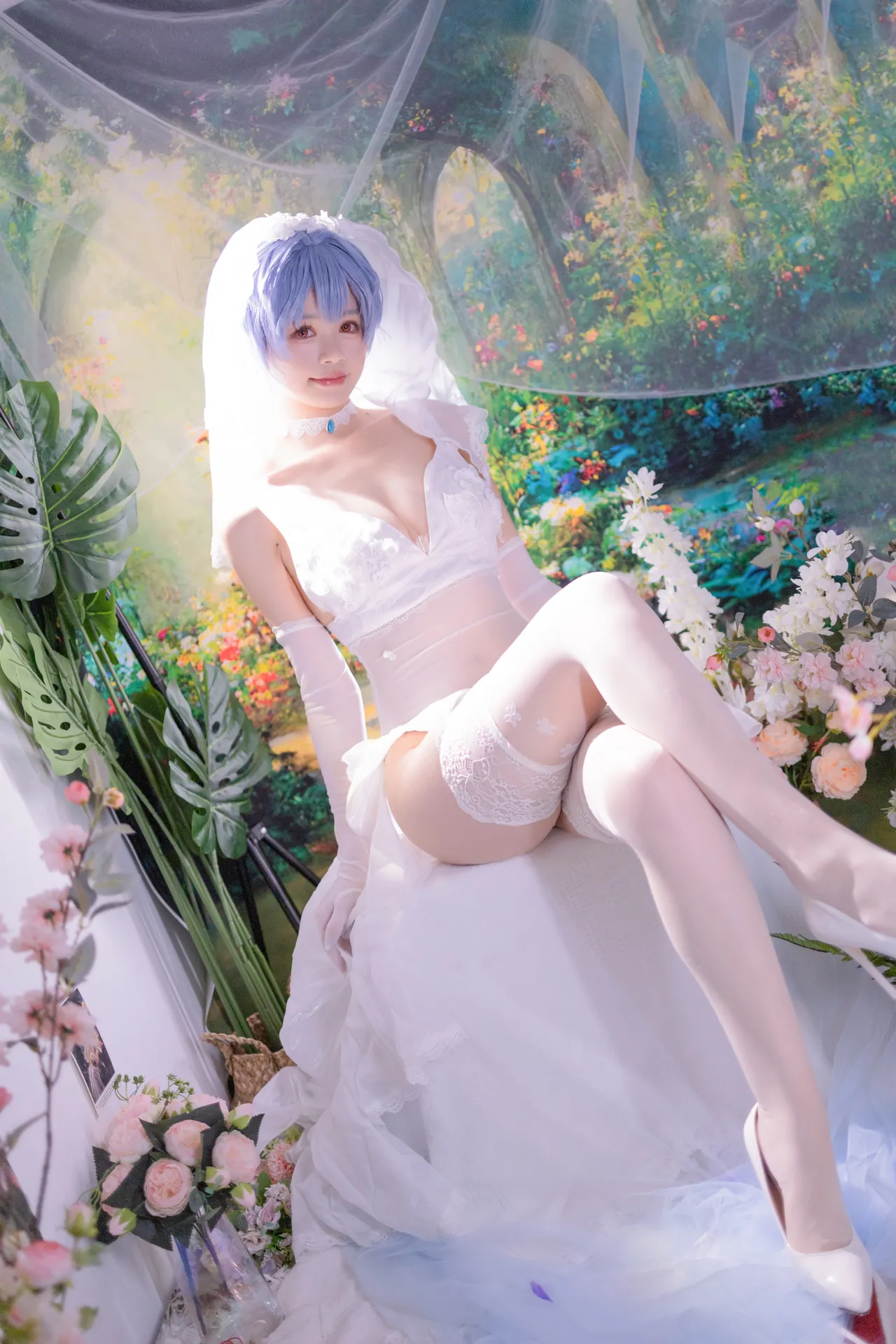 星黛鹿鹿（千反田鹿子） - EVA 绫波丽 花嫁-erohere12.webp