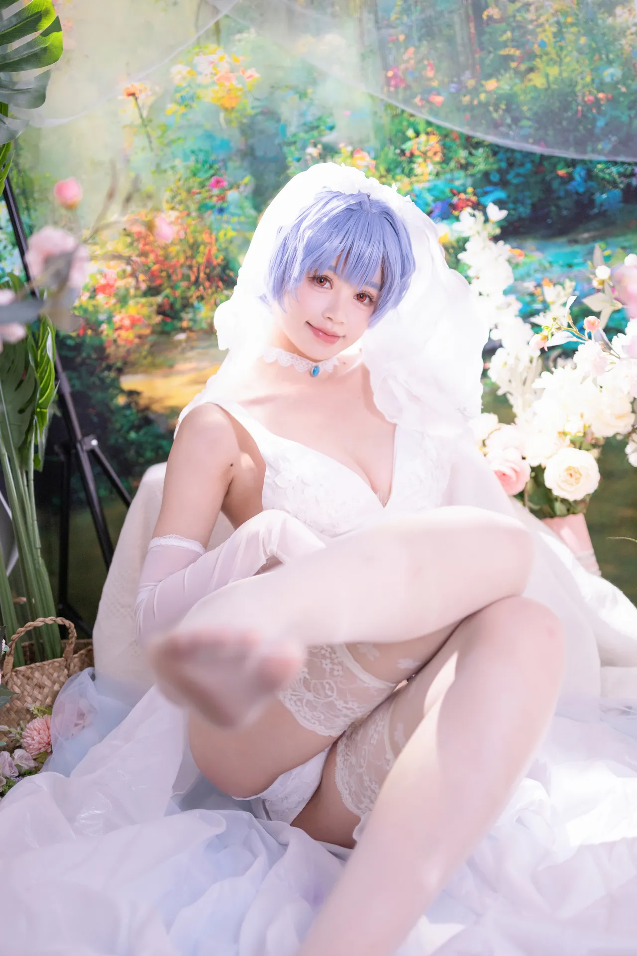 星黛鹿鹿（千反田鹿子） - EVA 绫波丽 花嫁-erohere15.webp