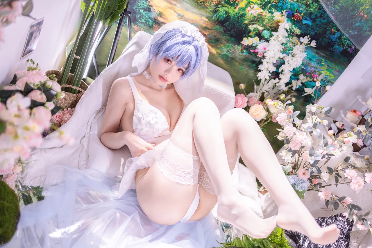 星黛鹿鹿（千反田鹿子） - EVA 绫波丽 花嫁-erohere17.webp