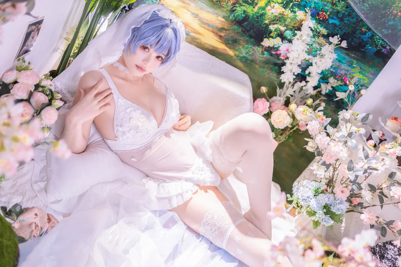 星黛鹿鹿（千反田鹿子） - EVA 绫波丽 花嫁-erohere20.webp