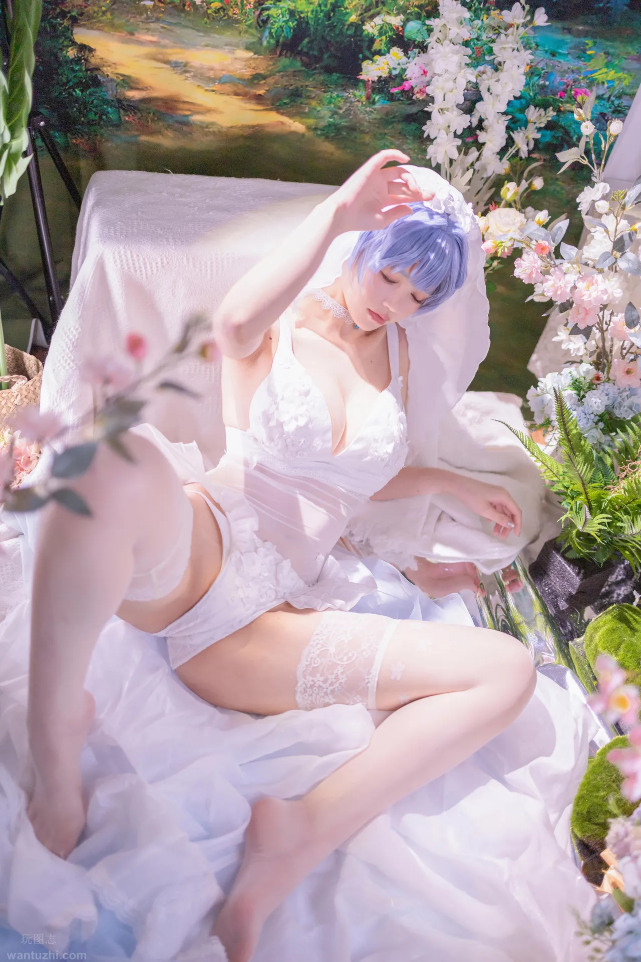 星黛鹿鹿（千反田鹿子） - EVA 绫波丽 花嫁-erohere23.webp