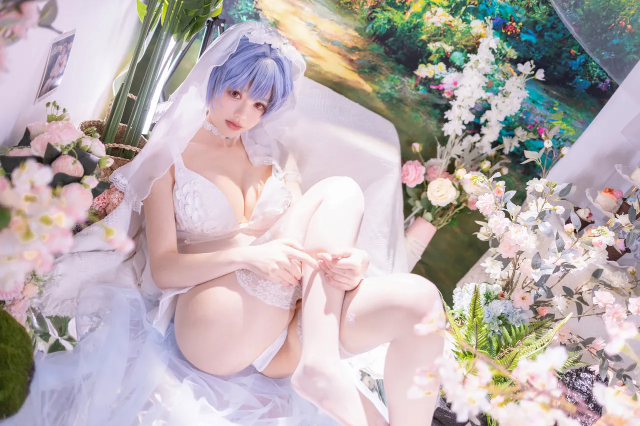 星黛鹿鹿（千反田鹿子） - EVA 绫波丽 花嫁-erohere31.webp