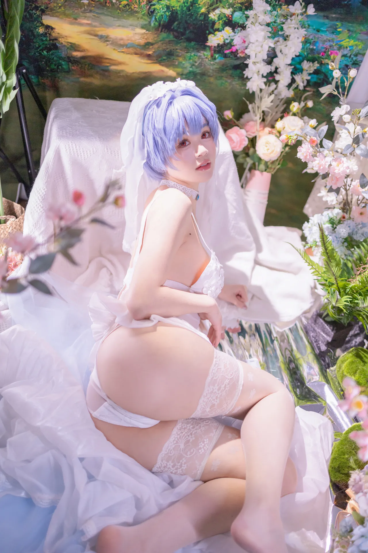 星黛鹿鹿（千反田鹿子） - EVA 绫波丽 花嫁-erohere32.webp